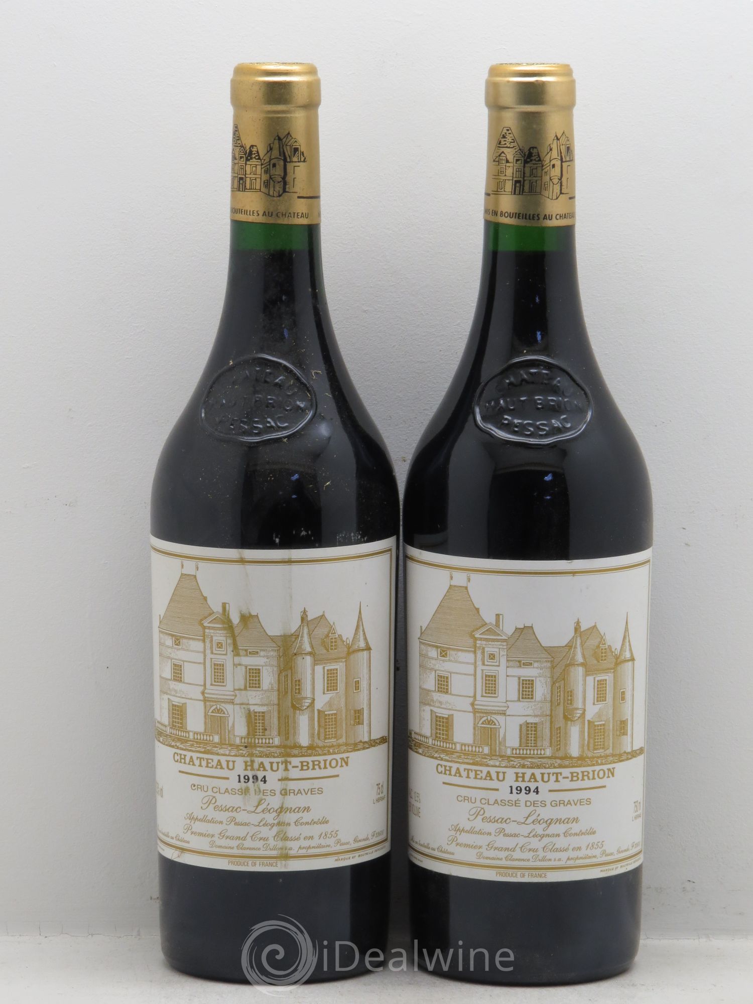 Château Haut Brion 1er Grand Cru Classé 1994 - Lot de 2 bouteilles - 0
