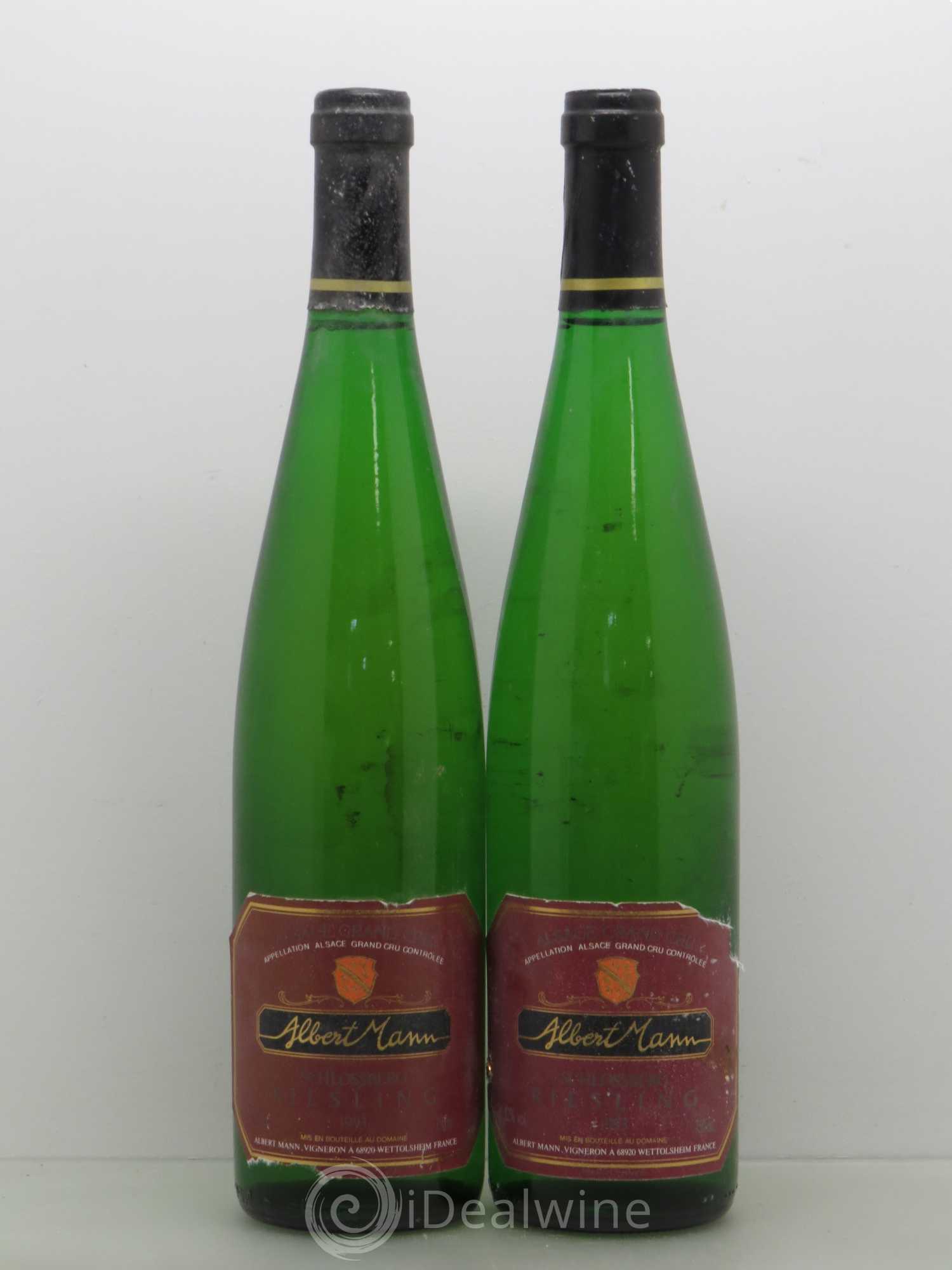Riesling Grand Cru Schlossberg Albert Mann 1993 - Posten von 2 Flaschen - 0