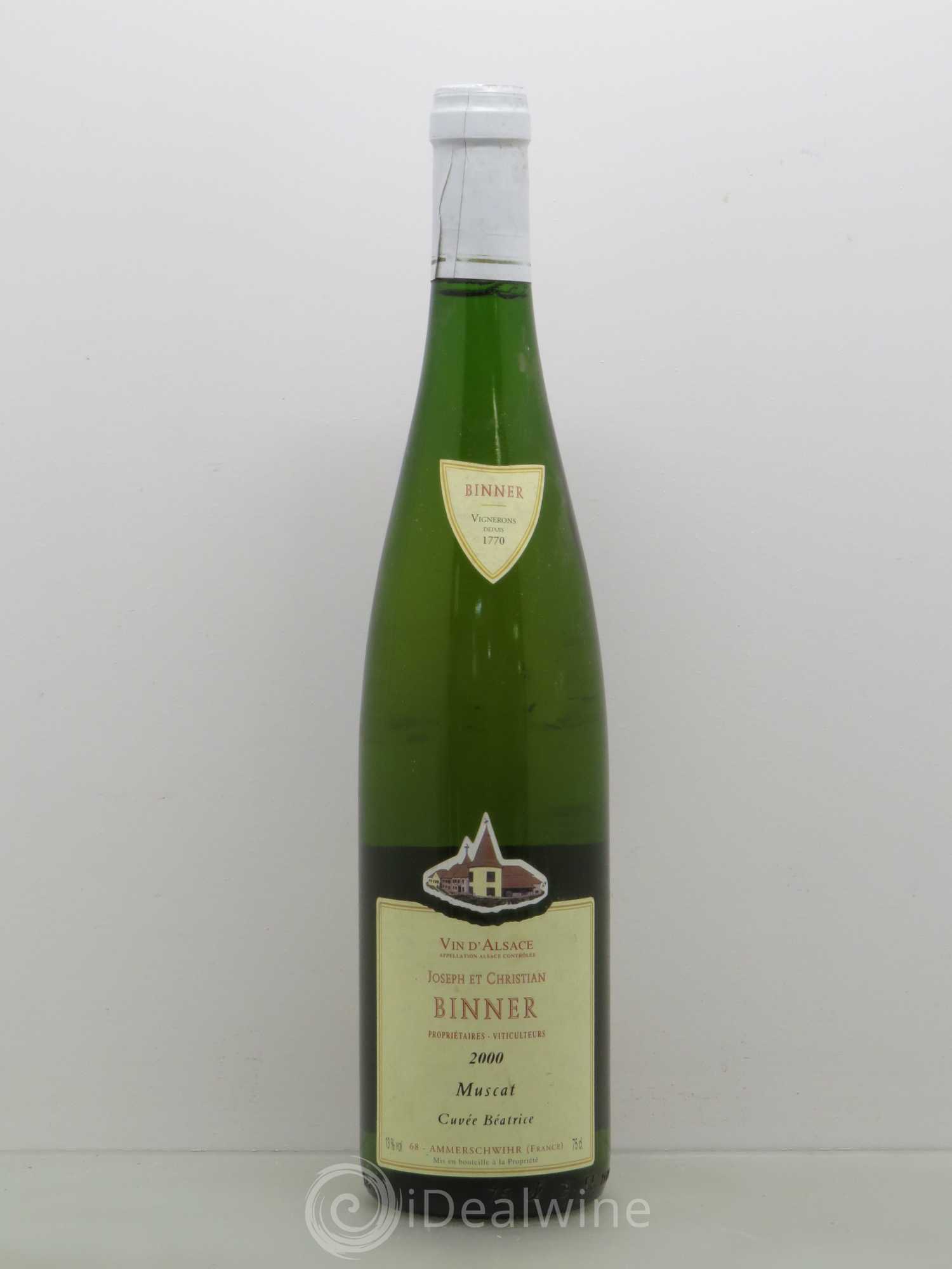 Muscat Cuvée Béatrice Binner 2000 - Posten von 1 Flasche - 0
