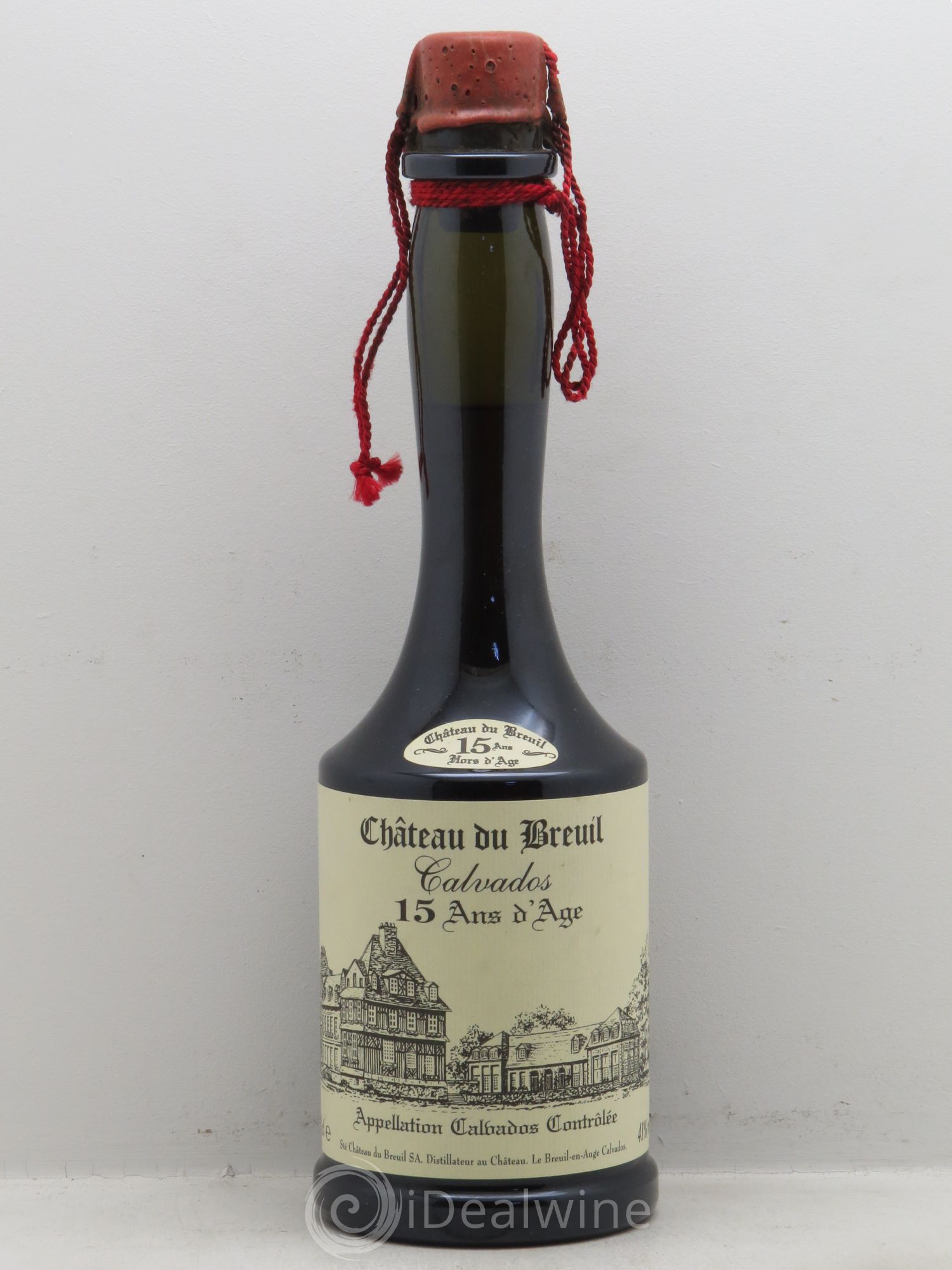 Calvados 15 ans hors d'âge Château Dubreuil 41° - Posten von 1 Flasche - 0