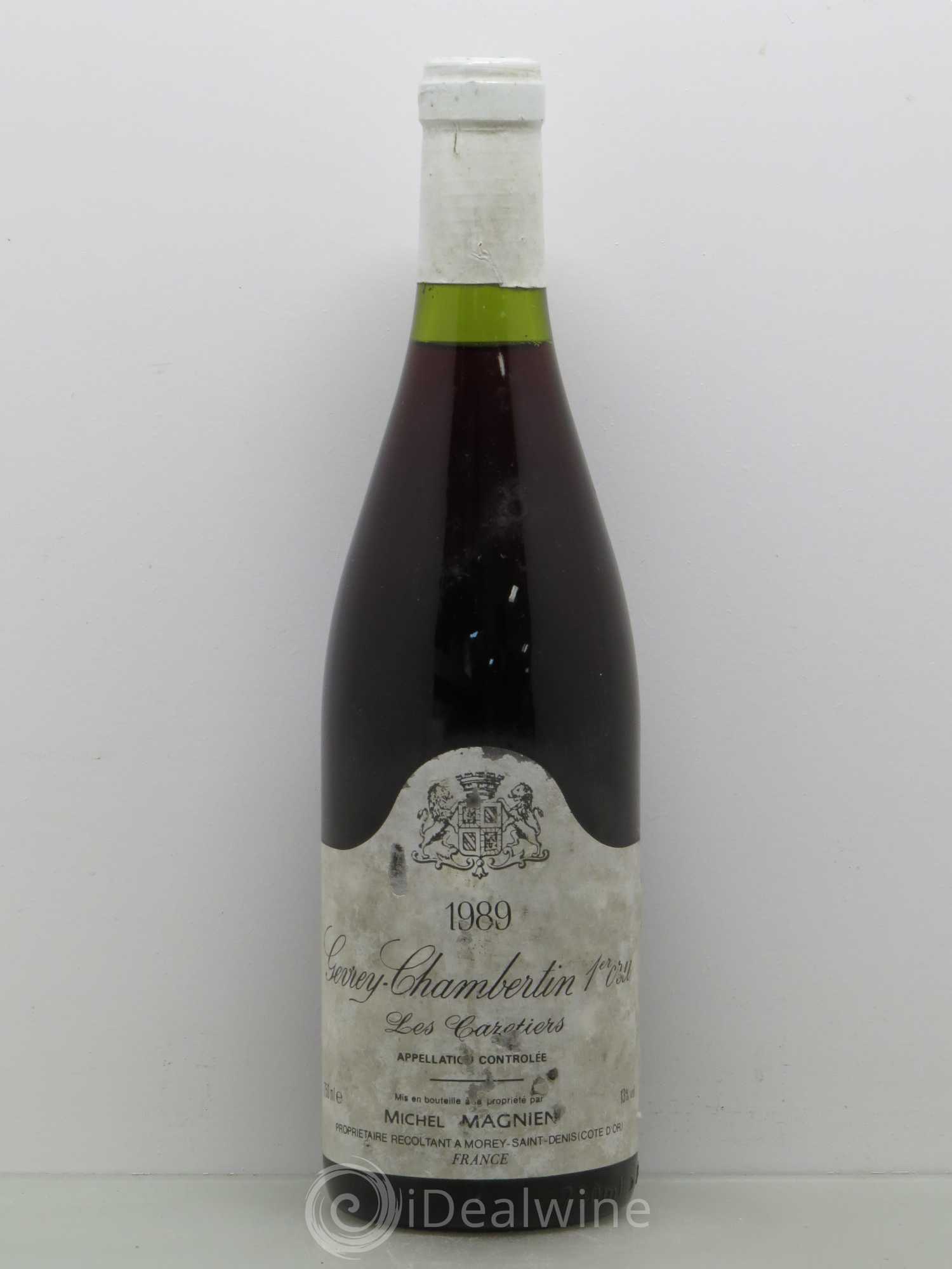 Gevrey-Chambertin 1er Cru Cazetiers Michel Magnien 1989 - Posten von 1 Flasche - 0
