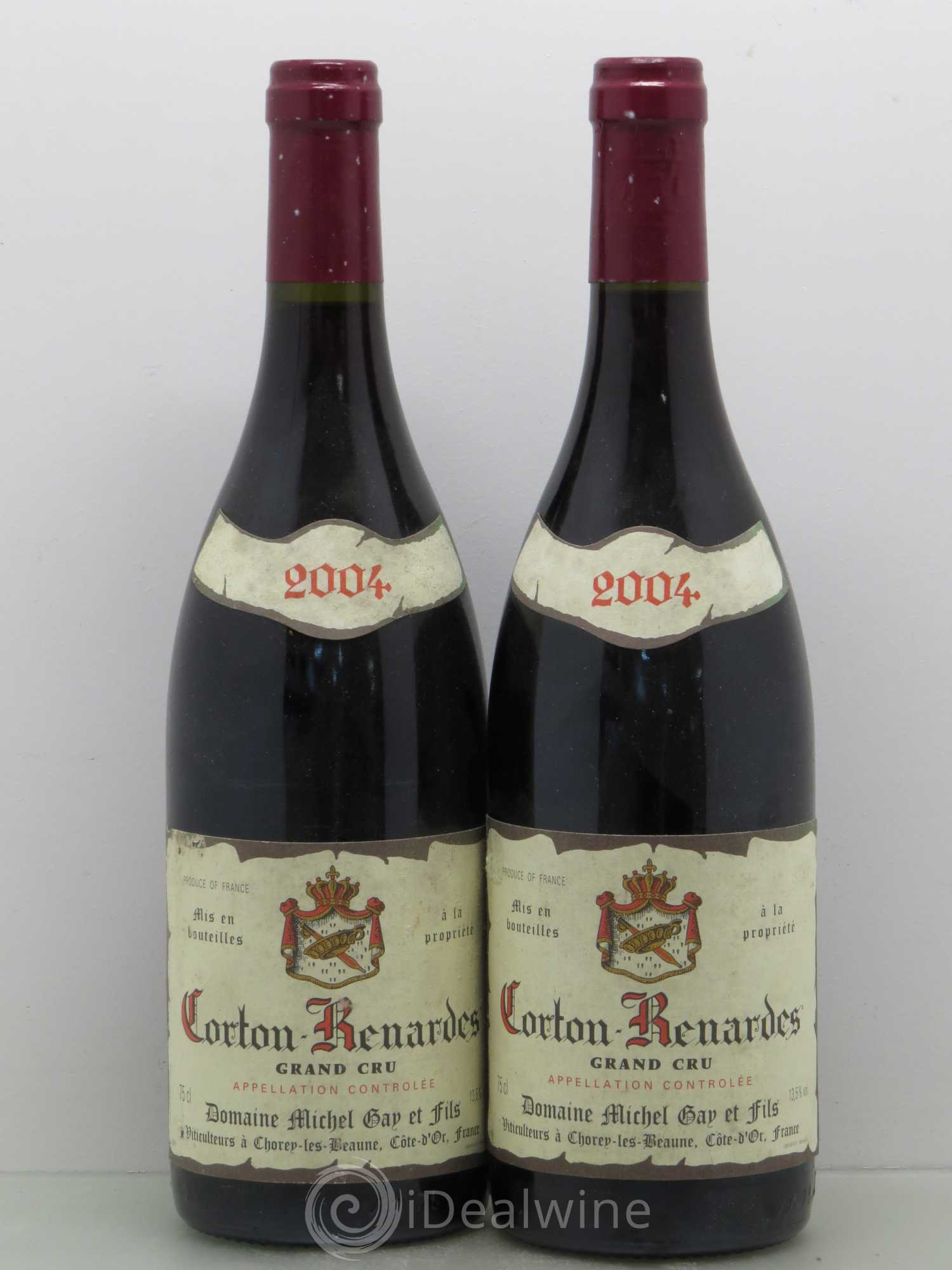 Corton Grand Cru Renardes Michel Gay 2004 - Lot de 2 bouteilles - 0