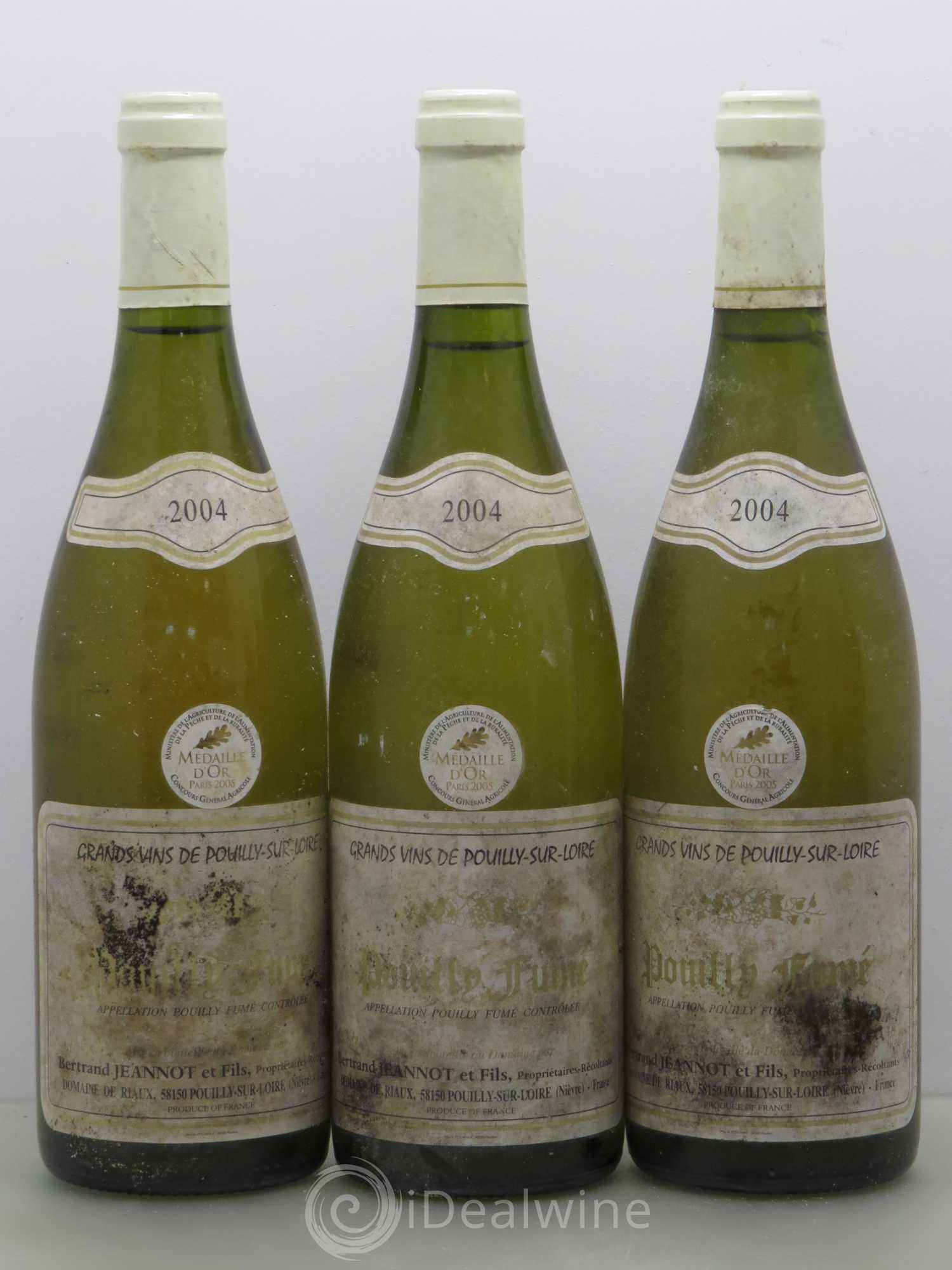 Pouilly-Fumé Jeannot & Fils 2004 - Lot de 5 bouteilles - 1