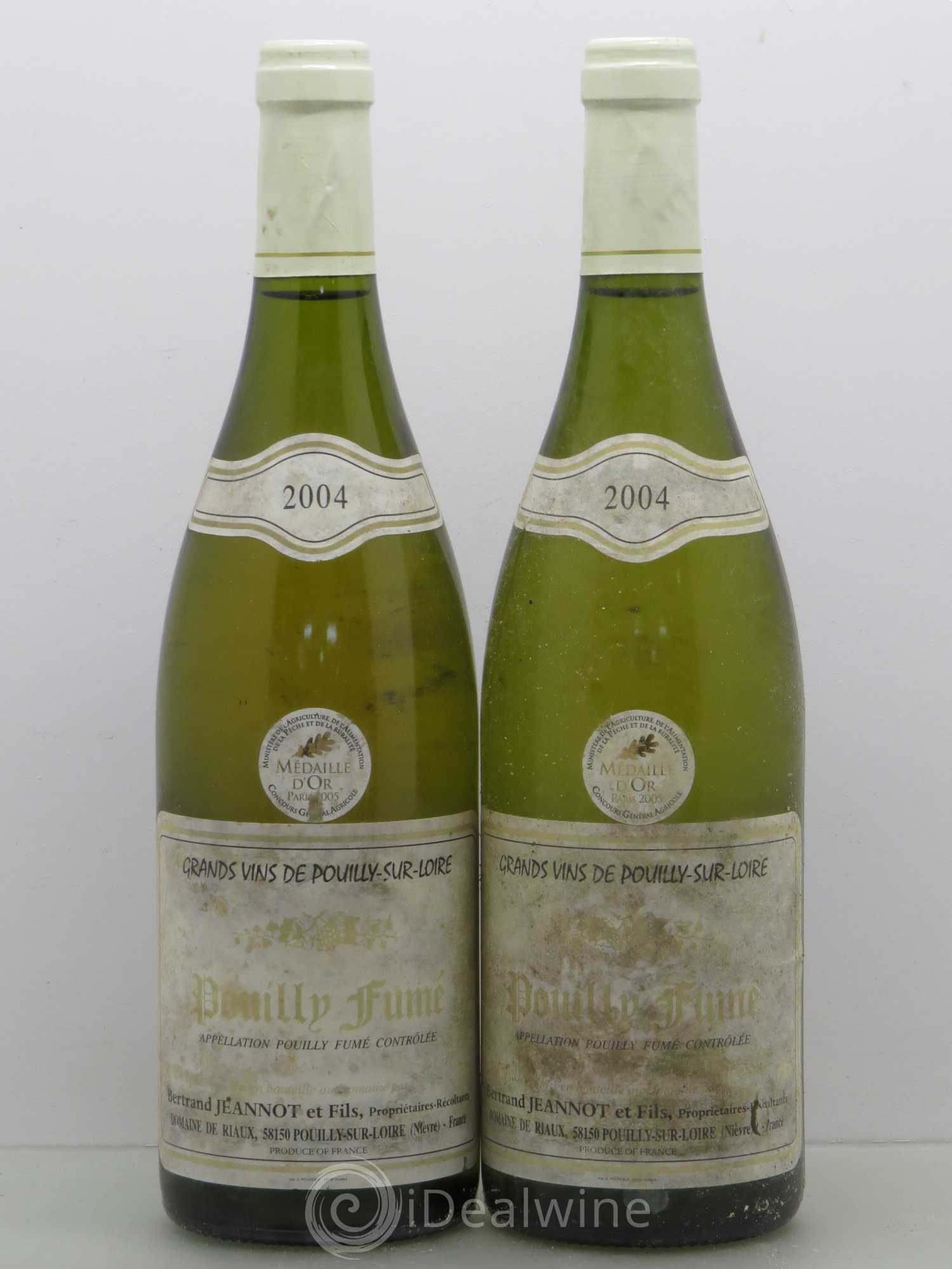 Pouilly-Fumé Jeannot & Fils 2004 - Lot de 5 bouteilles - 2