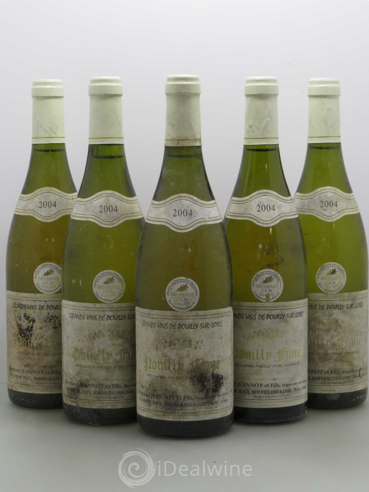 Pouilly-Fumé Jeannot & Fils 2004 - Lot de 5 bouteilles - 0