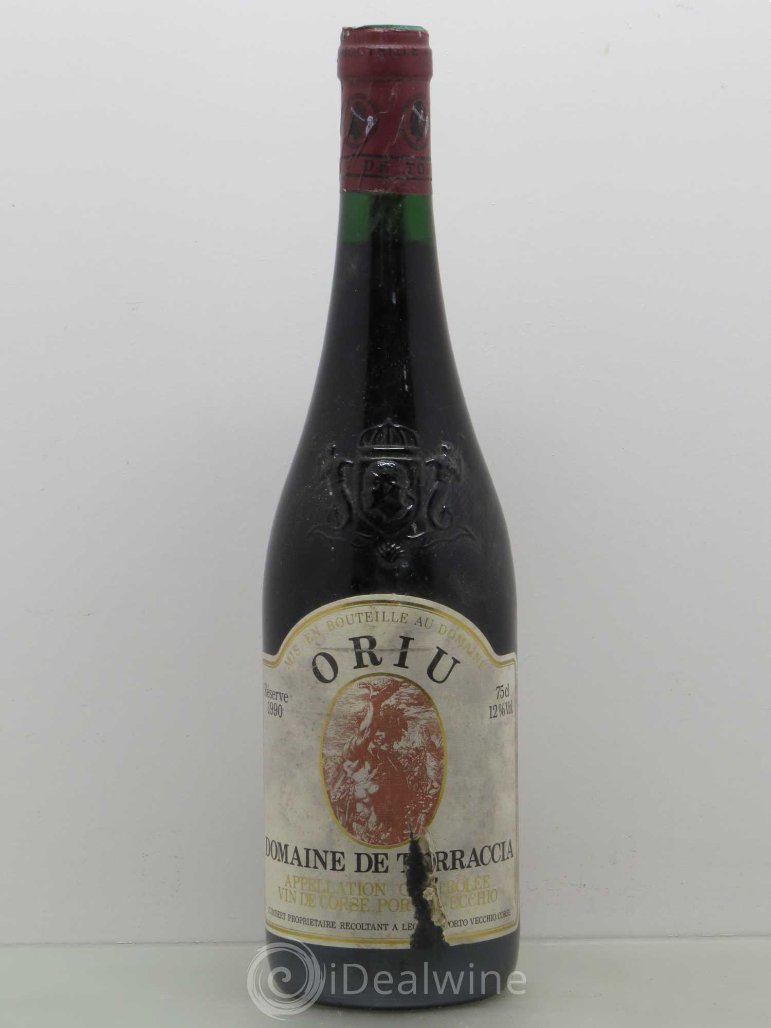 Vin de Corse Oriu Domaine de Torracia 1990 - Posten von 1 Flasche - 0