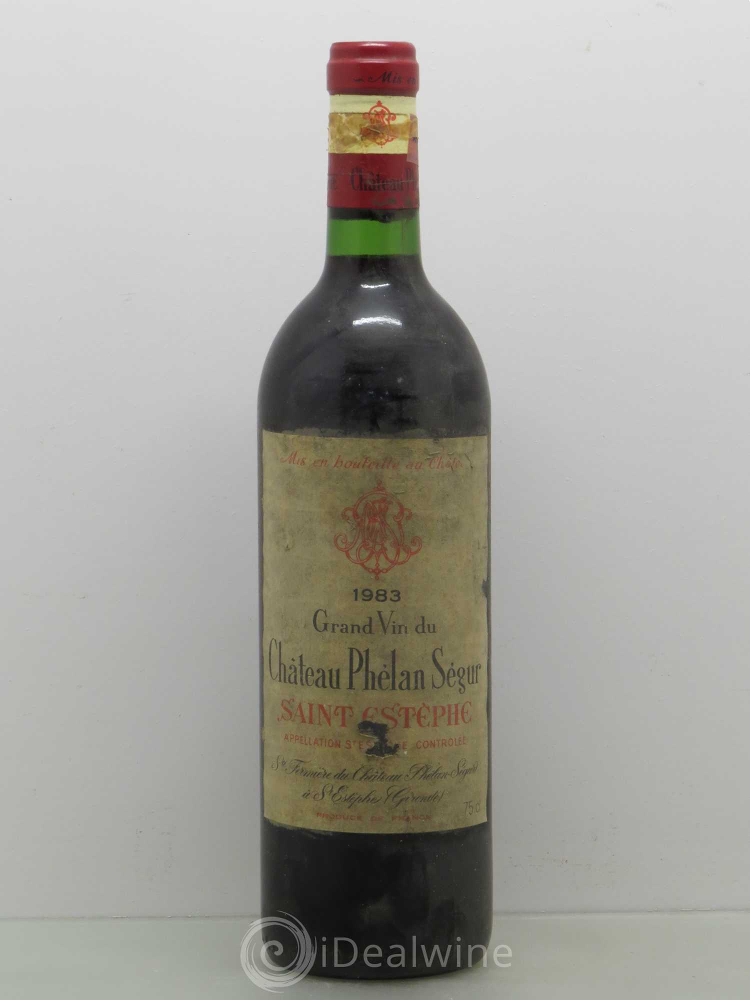 Château Phélan Ségur 1983 - Lot de 1 bouteille - 0