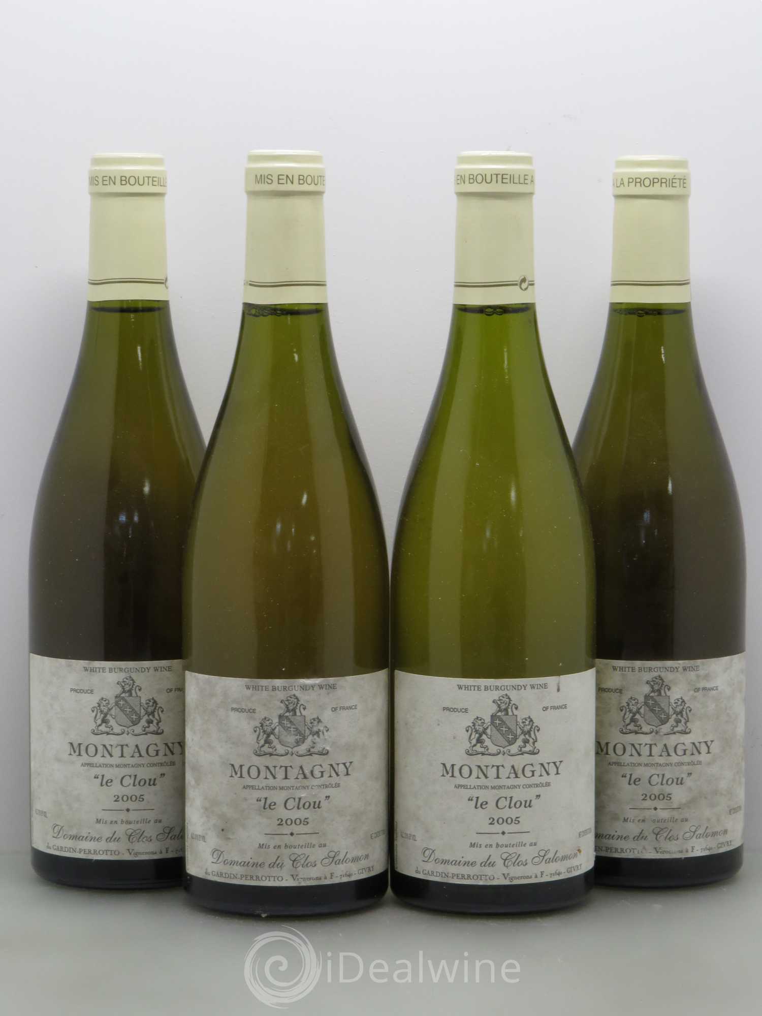 Montagny 1er Cru Le Clou Clos Salomon 2005 - Posten von 4 Flaschen - 0
