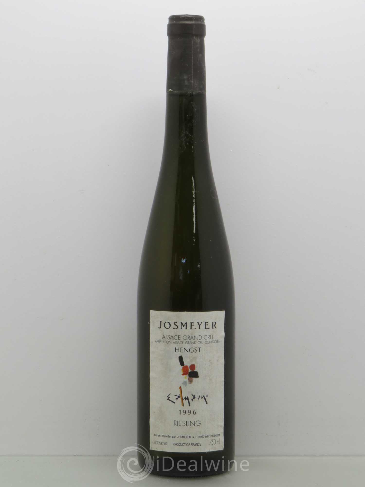 Alsace Alsace Grand Cru - Riesling Brand Josmeyer 1996 - Posten von 1 Flasche - 0