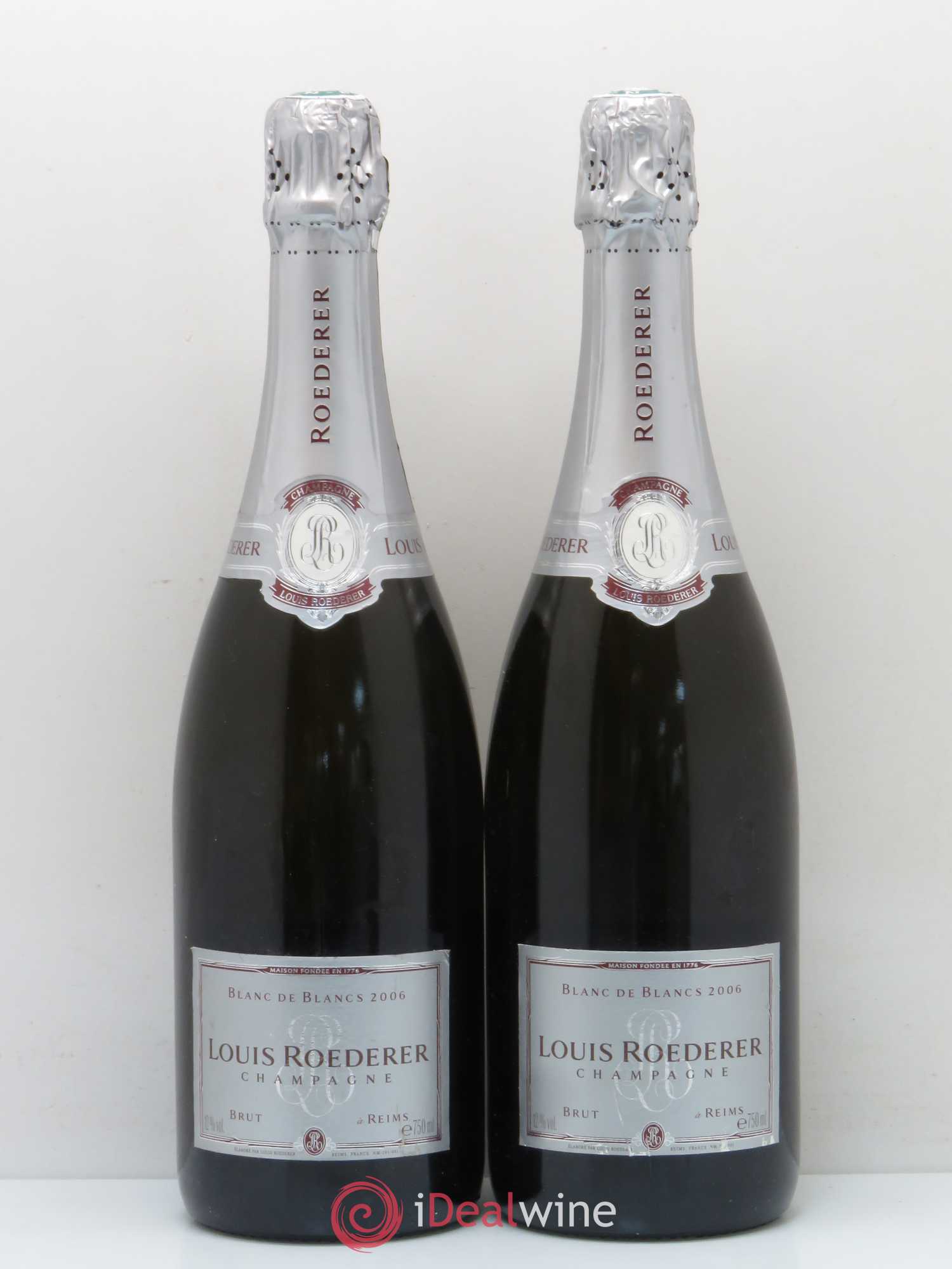 Blanc de Blancs Brut Louis Roederer 2006 - Lot de 2 bouteilles - 0