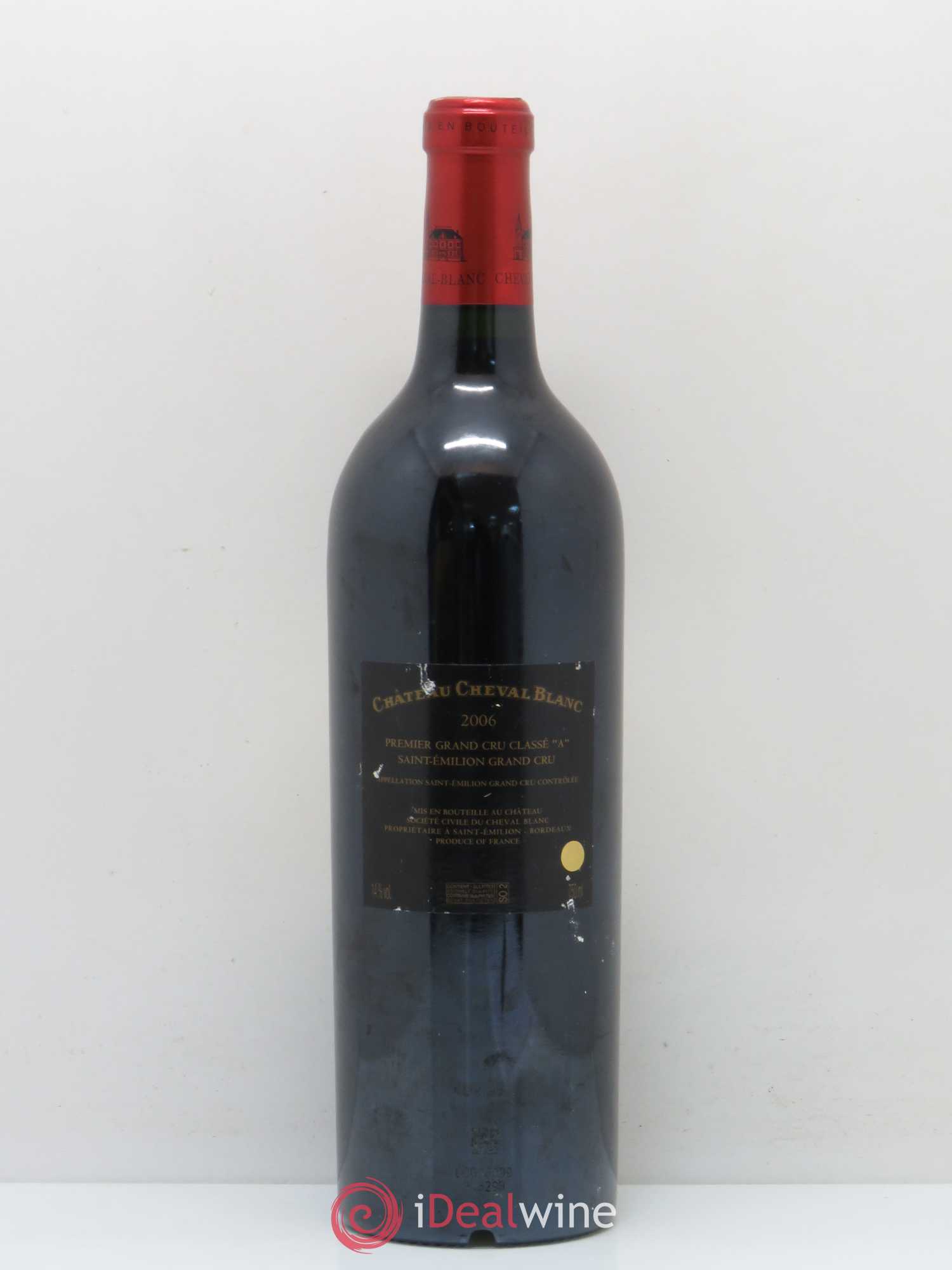 Château Cheval Blanc 1er Grand Cru Classé A 2006 - Lot de 1 bouteille - 1