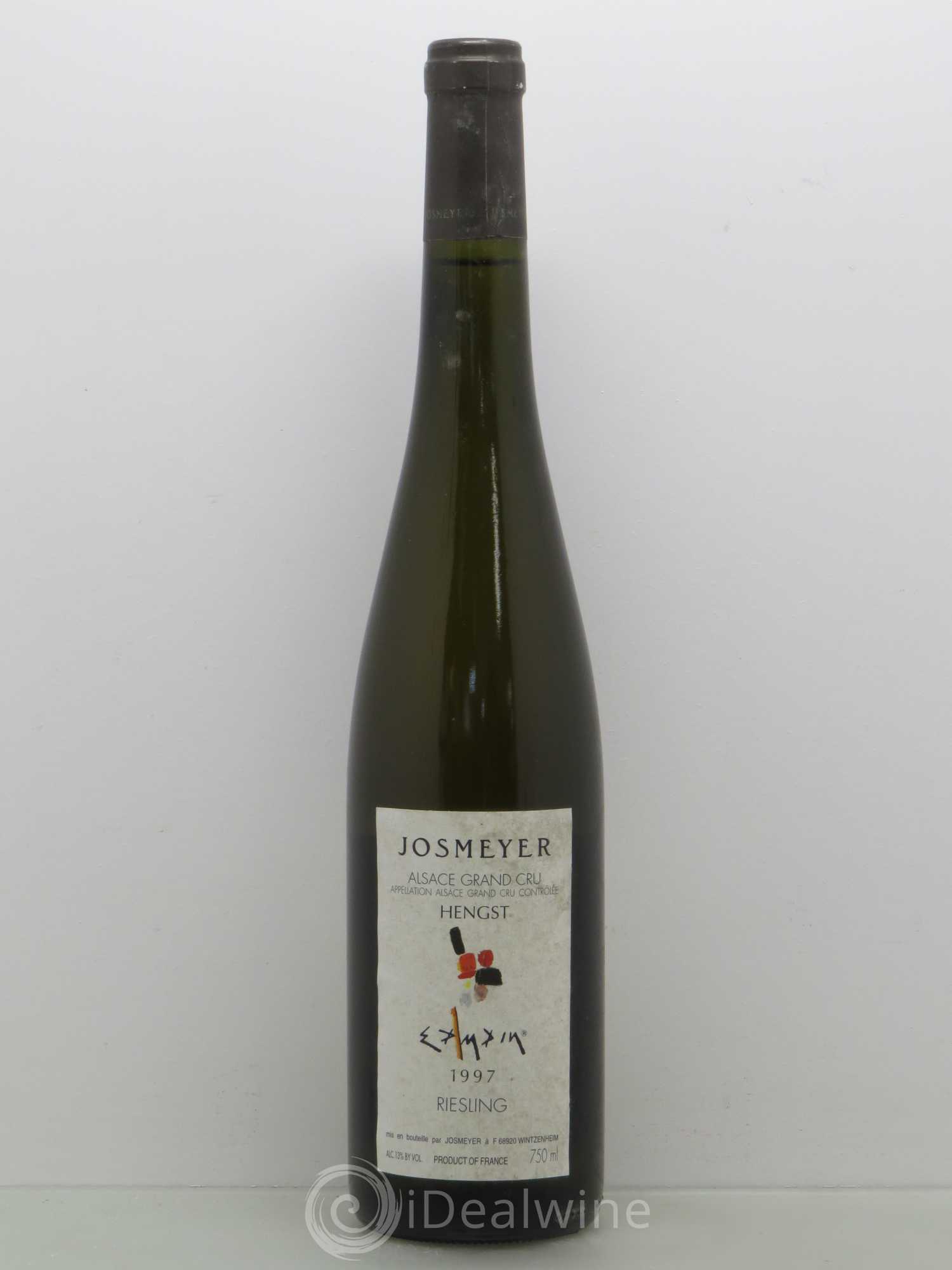 Alsace Alsace Grand Cru - Riesling Hengst Josmeyer 1997 - Posten von 1 Flasche - 0