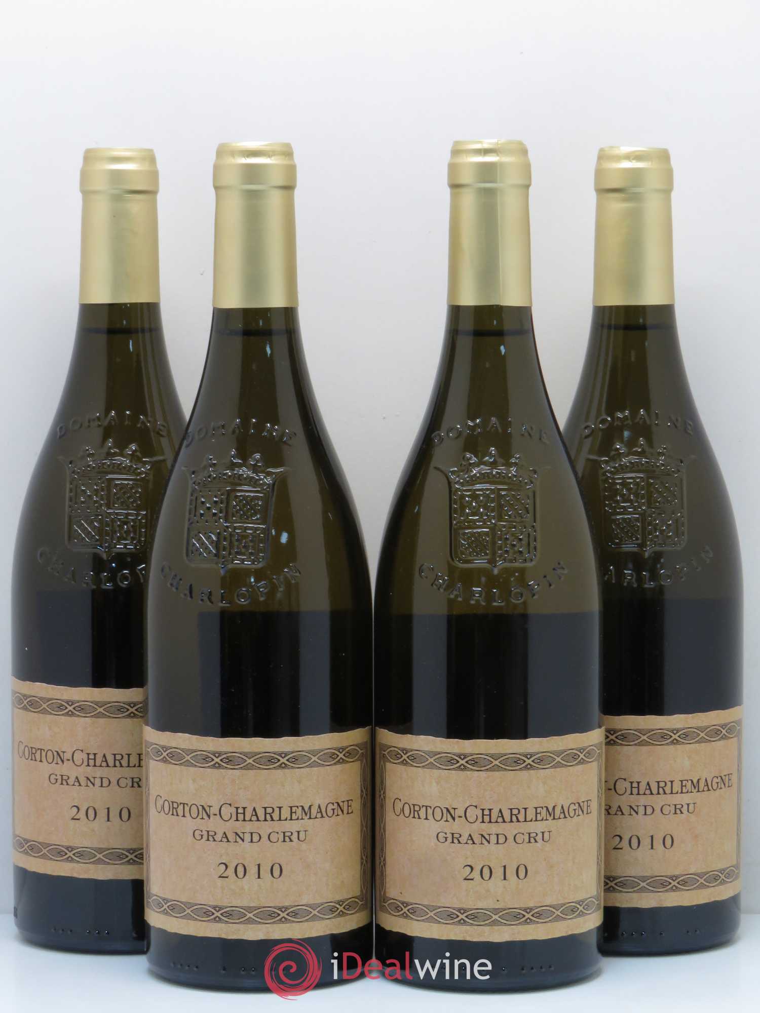 Corton-Charlemagne Grand Cru Philippe Charlopin 2010 - Lot de 4 bouteilles - 0