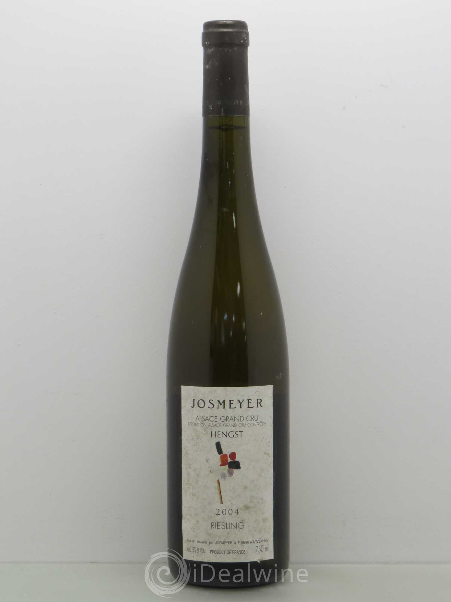 Alsace Alsace Grand Cru - Riesling Hengst Josmeyer 2004 - Posten von 1 Flasche - 0