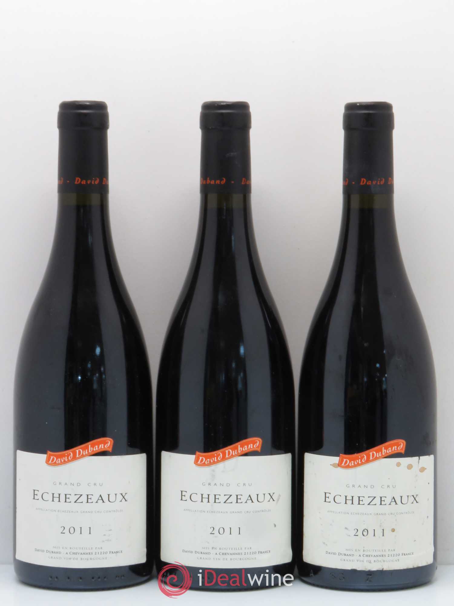 Echezeaux Grand Cru David Duband (Domaine) 2011 - Lot de 3 bouteilles - 0