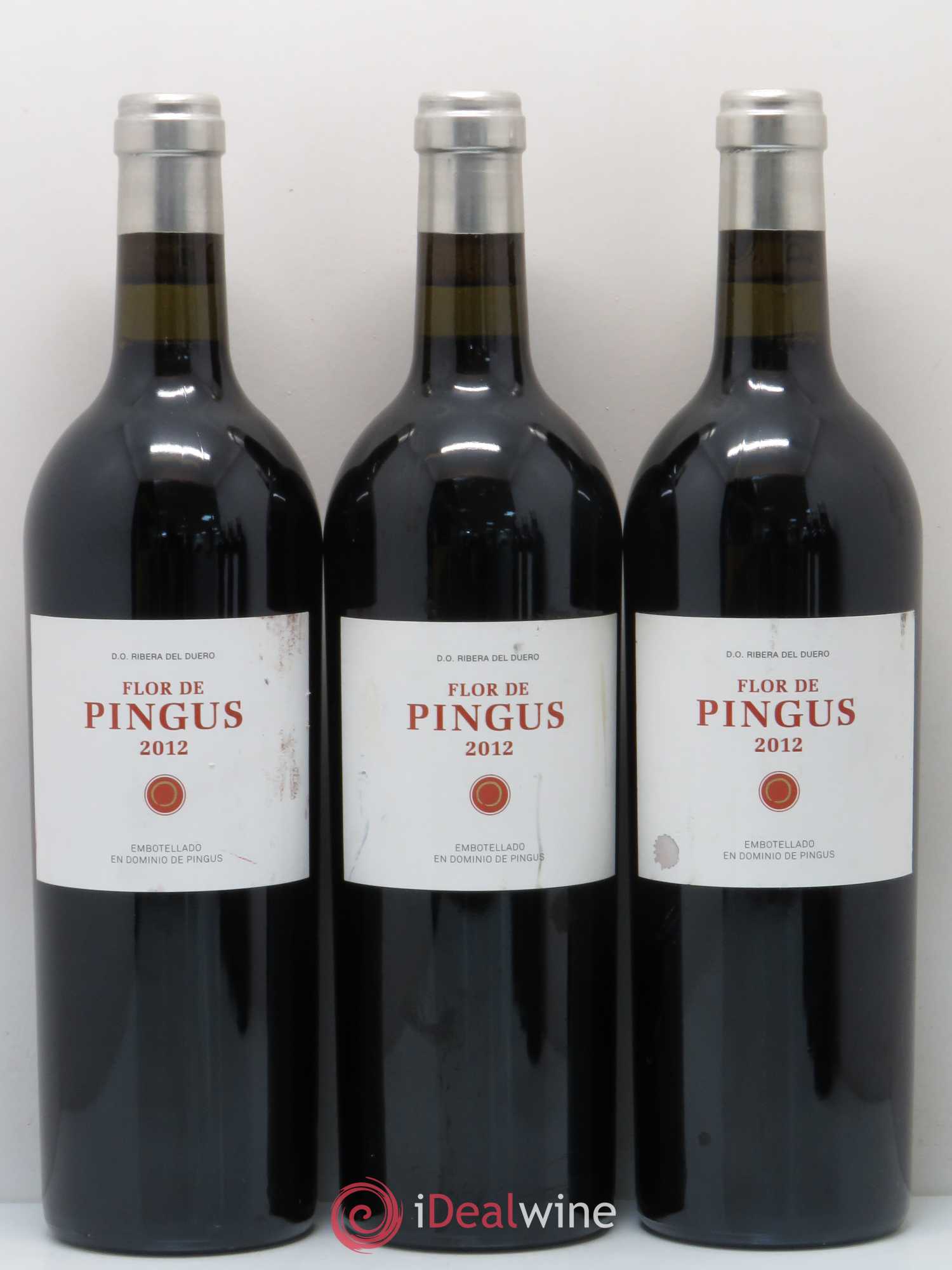 Ribera Del Duero Flor de Pingus Dominio de Pingus - Peter Sisseck 2012 - Lot de 6 bouteilles - 2