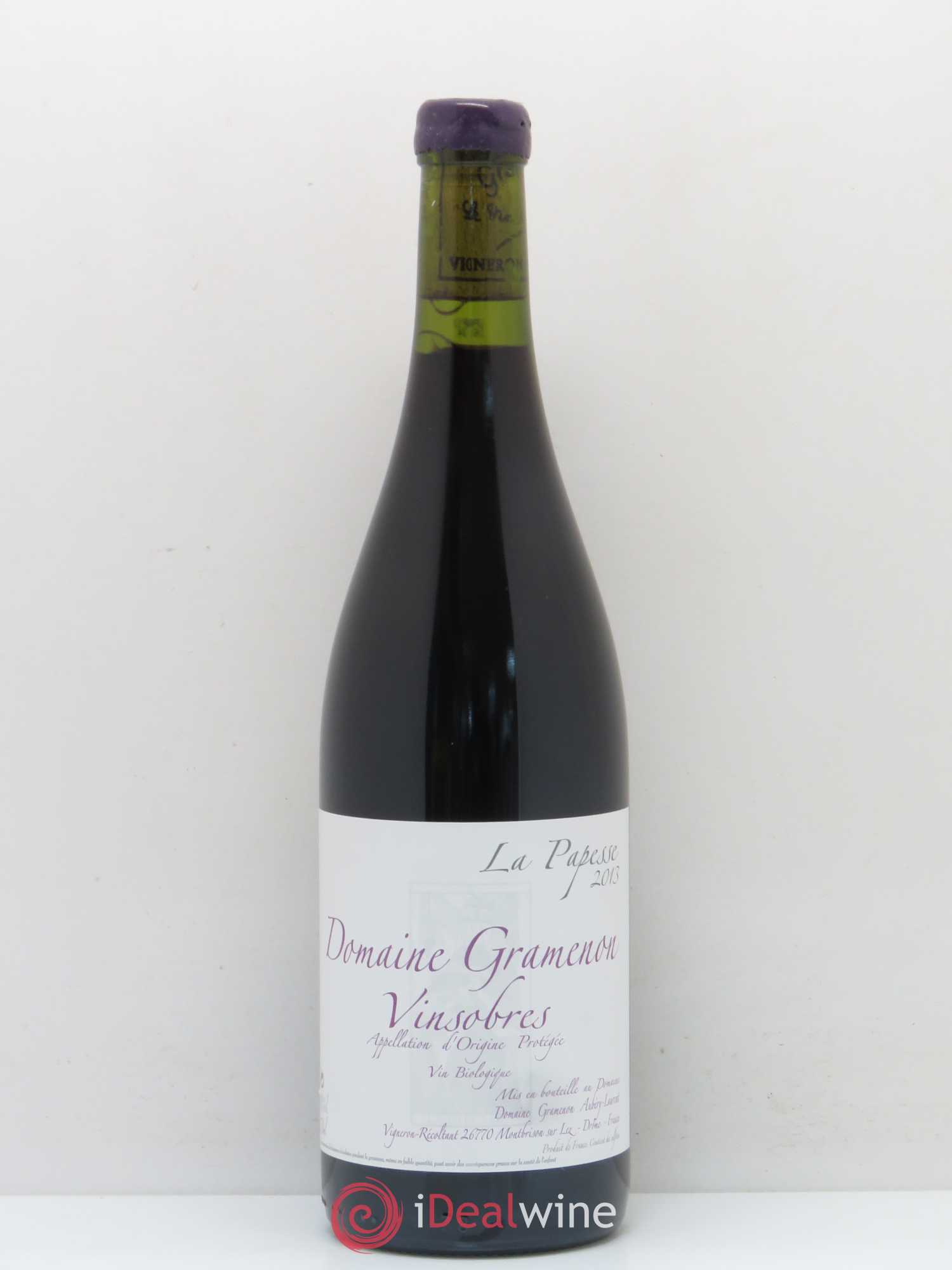 Vinsobres La Papesse Gramenon (Domaine) 2013 - Lot de 1 bouteille - 0