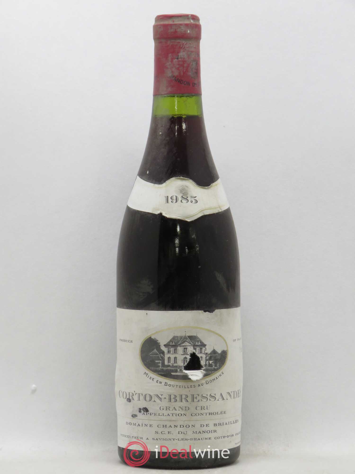 Corton Grand Cru Bressandes Chandon de Briailles 1985 - Lot de 1 bouteille - 0