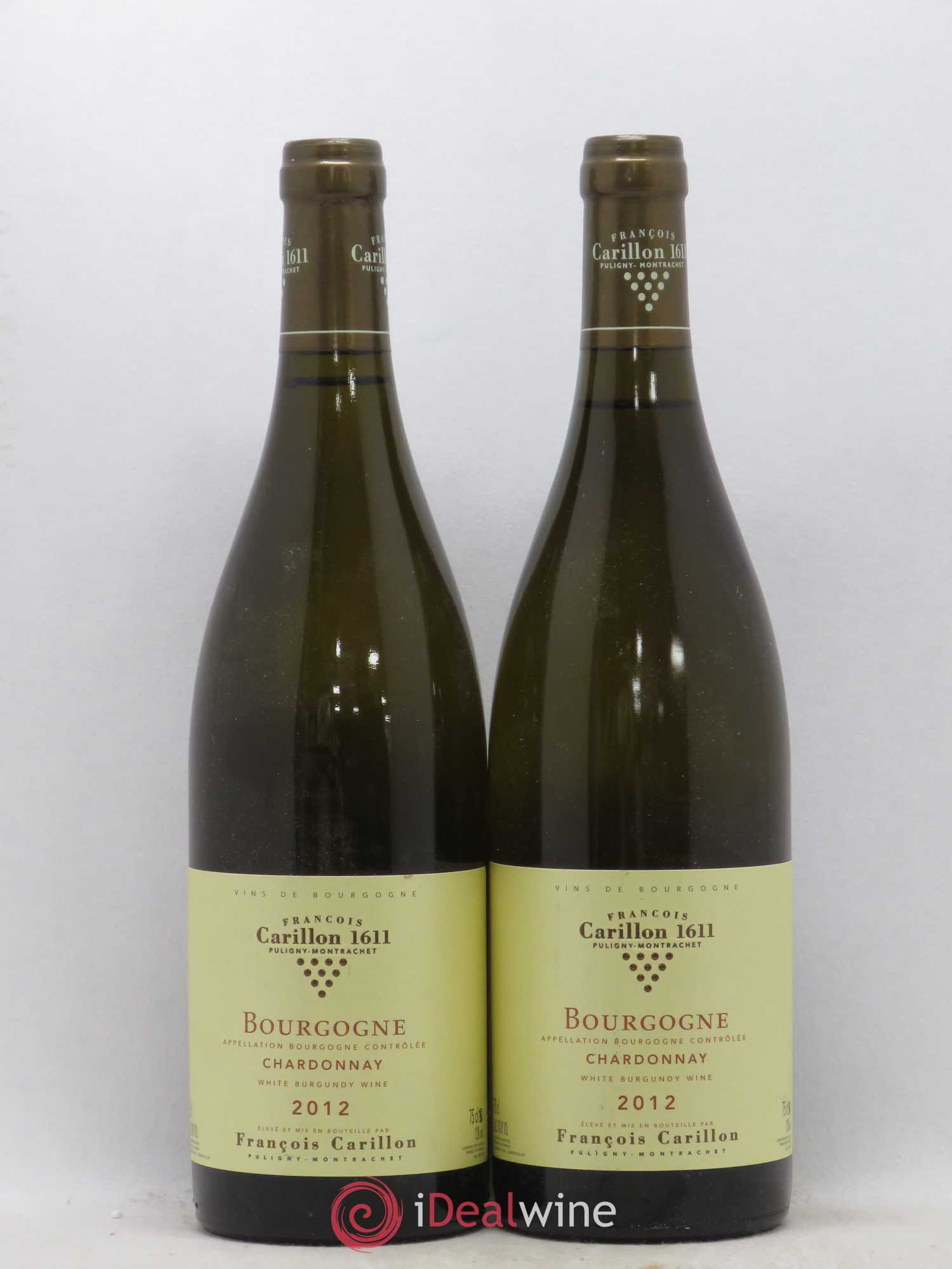 Bourgogne François Carillon 2012 - Lot de 2 bouteilles - 0