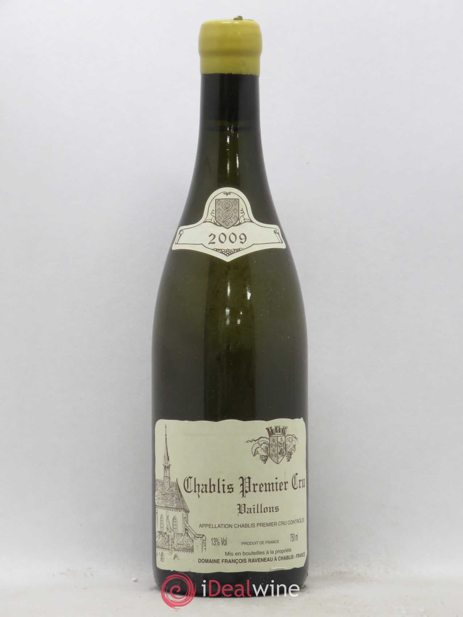 Chablis 1er Cru Vaillons Raveneau (Domaine) 2009 - Lot de 1 bouteille - 0