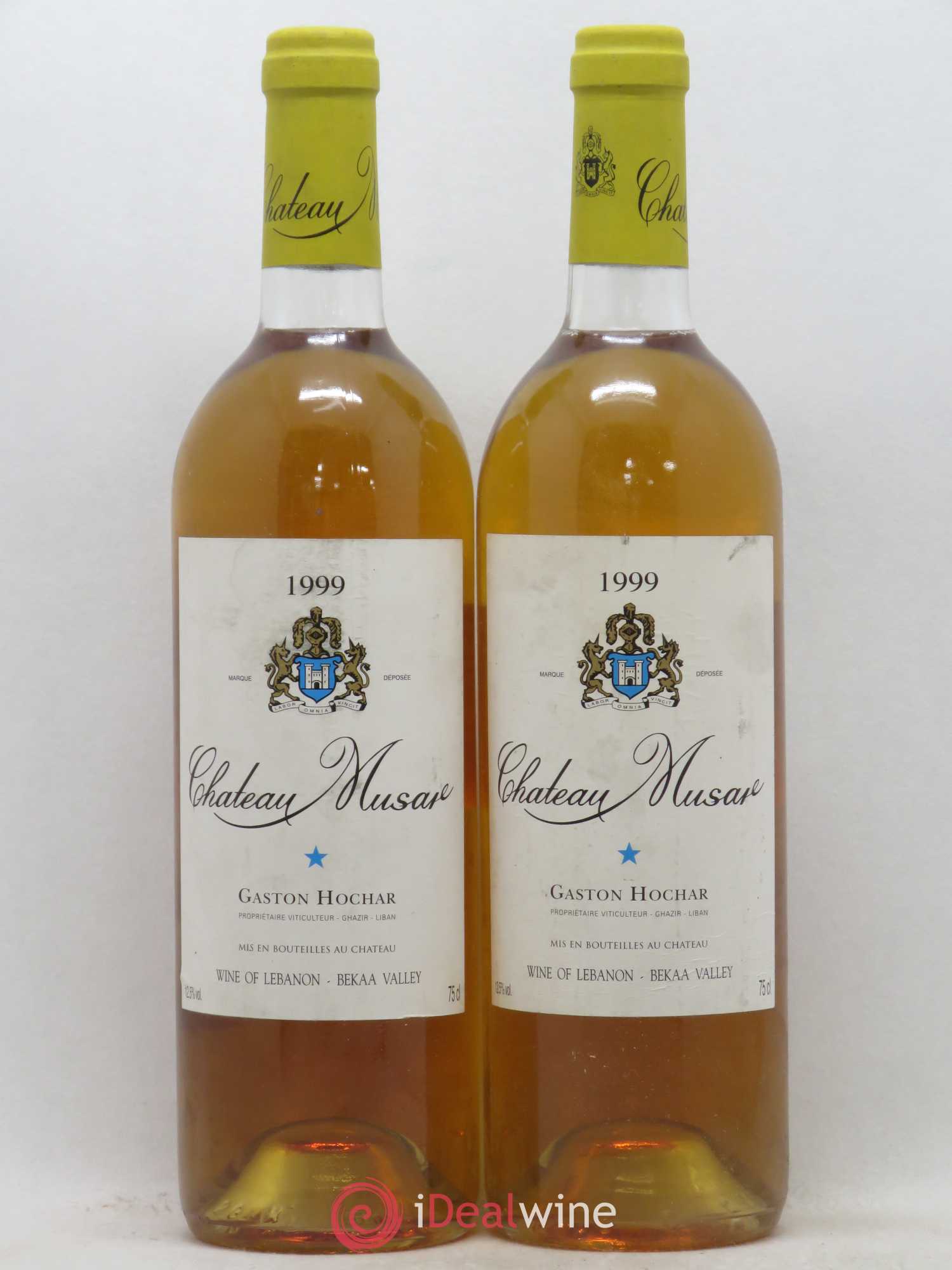 Château Musar Serge Hochar 1999 - Lot de 2 bouteilles - 0
