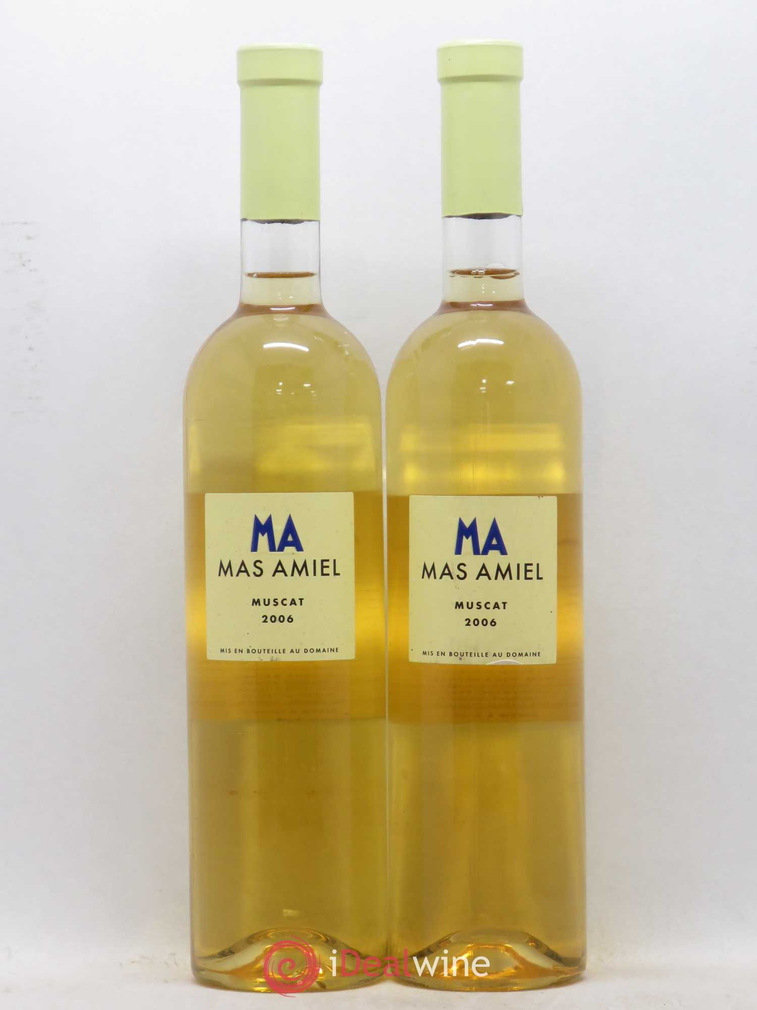 Muscat de Rivesaltes Mas Amiel 2006 - Posten von 2 Flaschen - 0