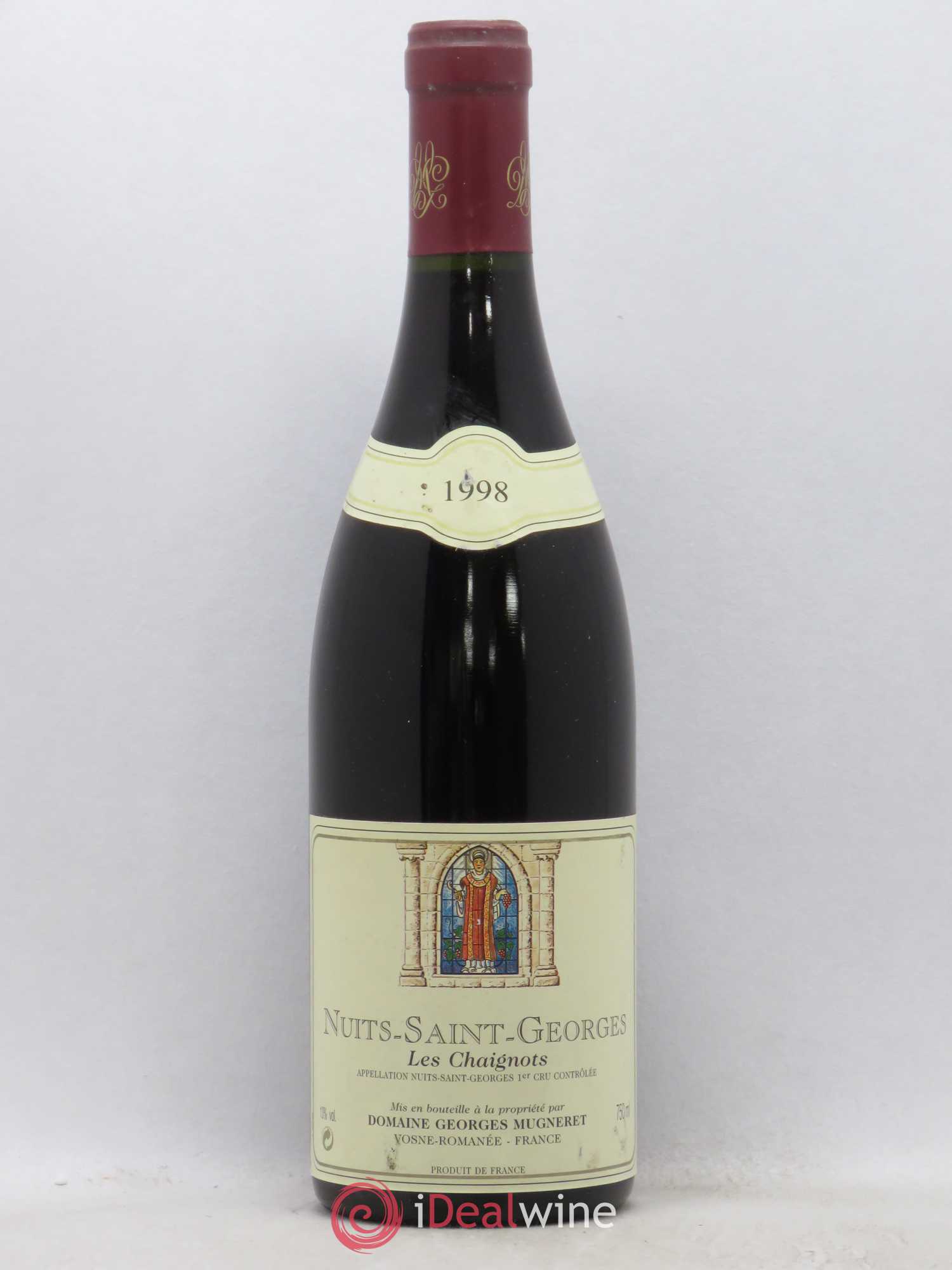 Nuits-Saint-Georges 1er Cru Les Chaignots Mugneret-Gibourg (Domaine) 1998 - Lot de 1 bouteille - 0