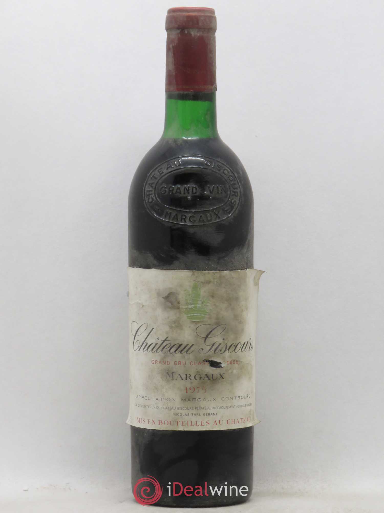 Château Giscours 3ème Grand Cru Classé 1975 - Lot de 1 bouteille - 0