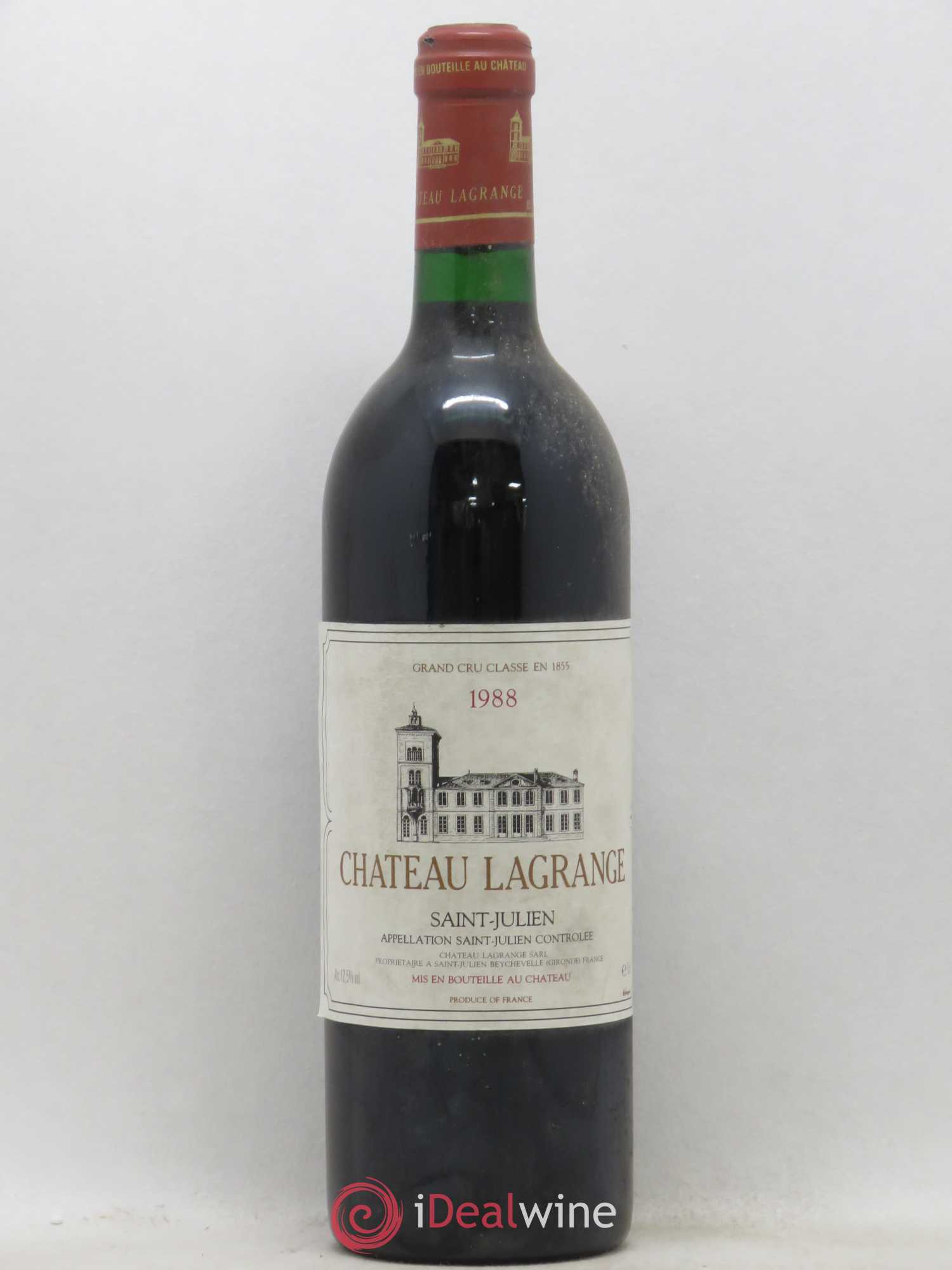 Château Lagrange 3ème Grand Cru Classé 1988 - Lot de 1 bouteille - 0