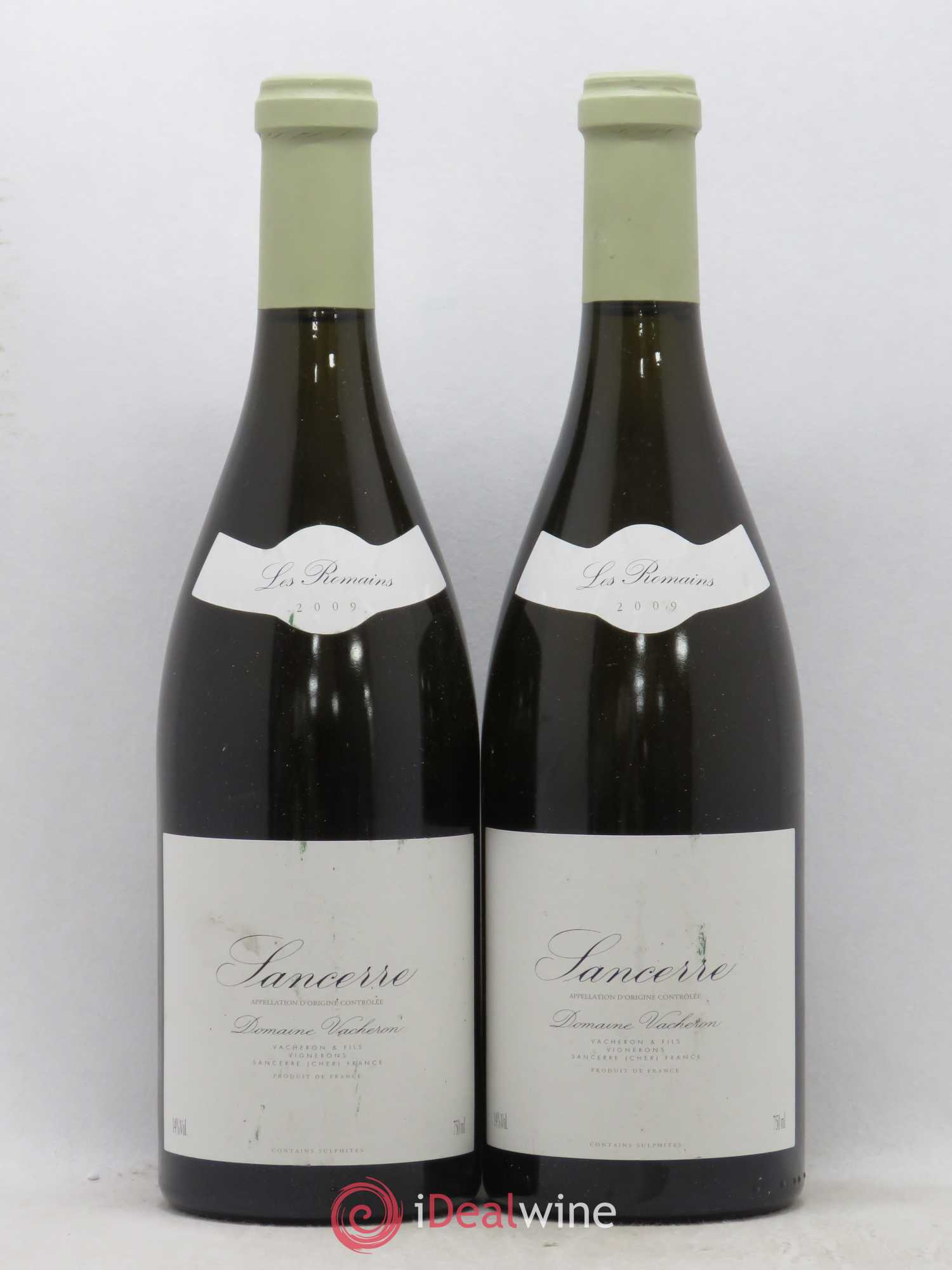 Sancerre Les Romains Domaine Vacheron et Fils 2009 - Lot de 2 bouteilles - 0