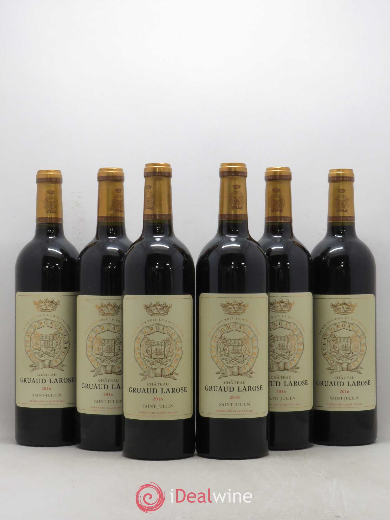 Château Gruaud Larose 2ème Grand Cru Classé 2016 - Lot de 6 bouteilles - 0