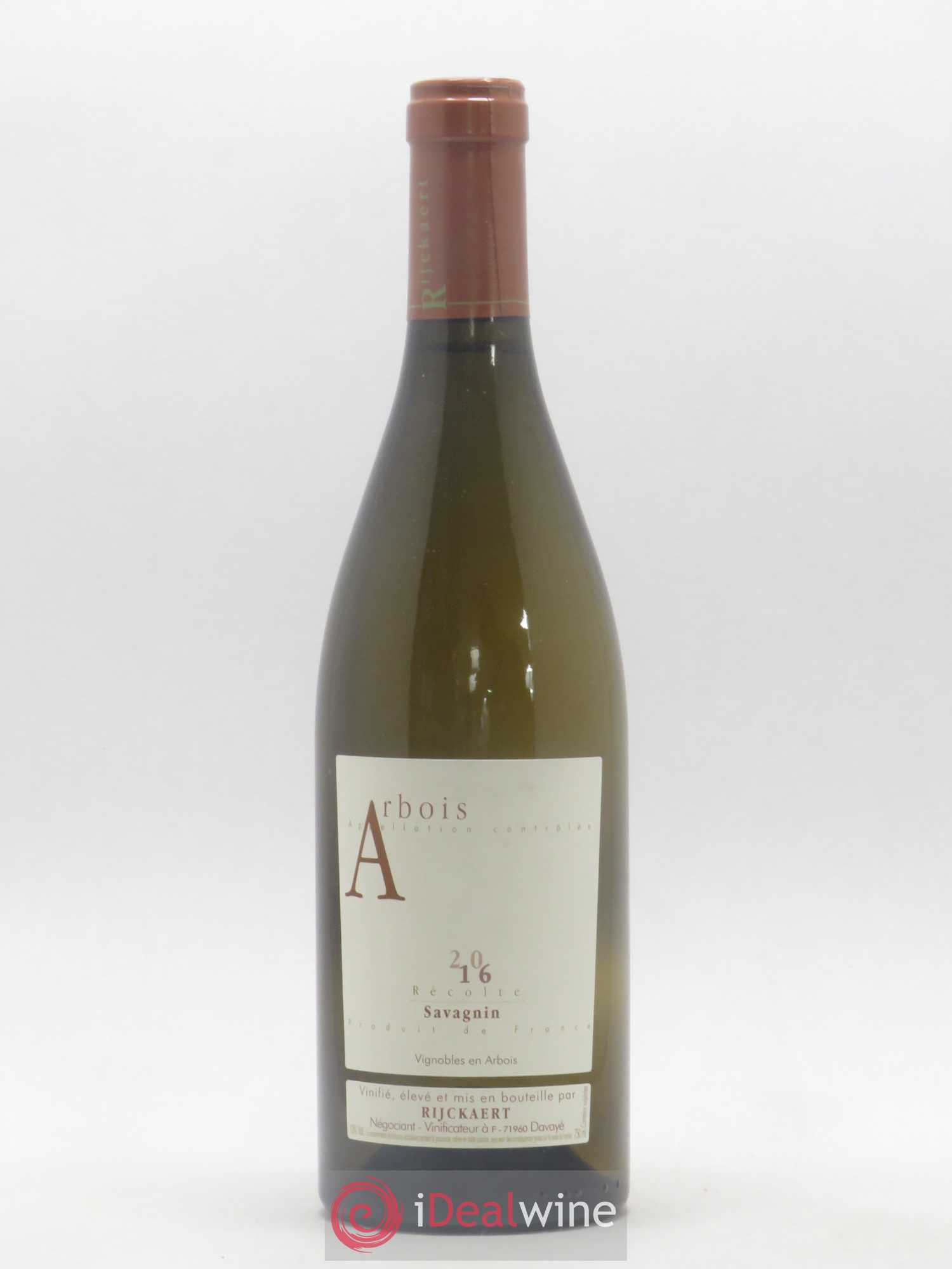 Arbois Savagnin Domaine Rijckaert 2016 - Posten von 1 Flasche - 0