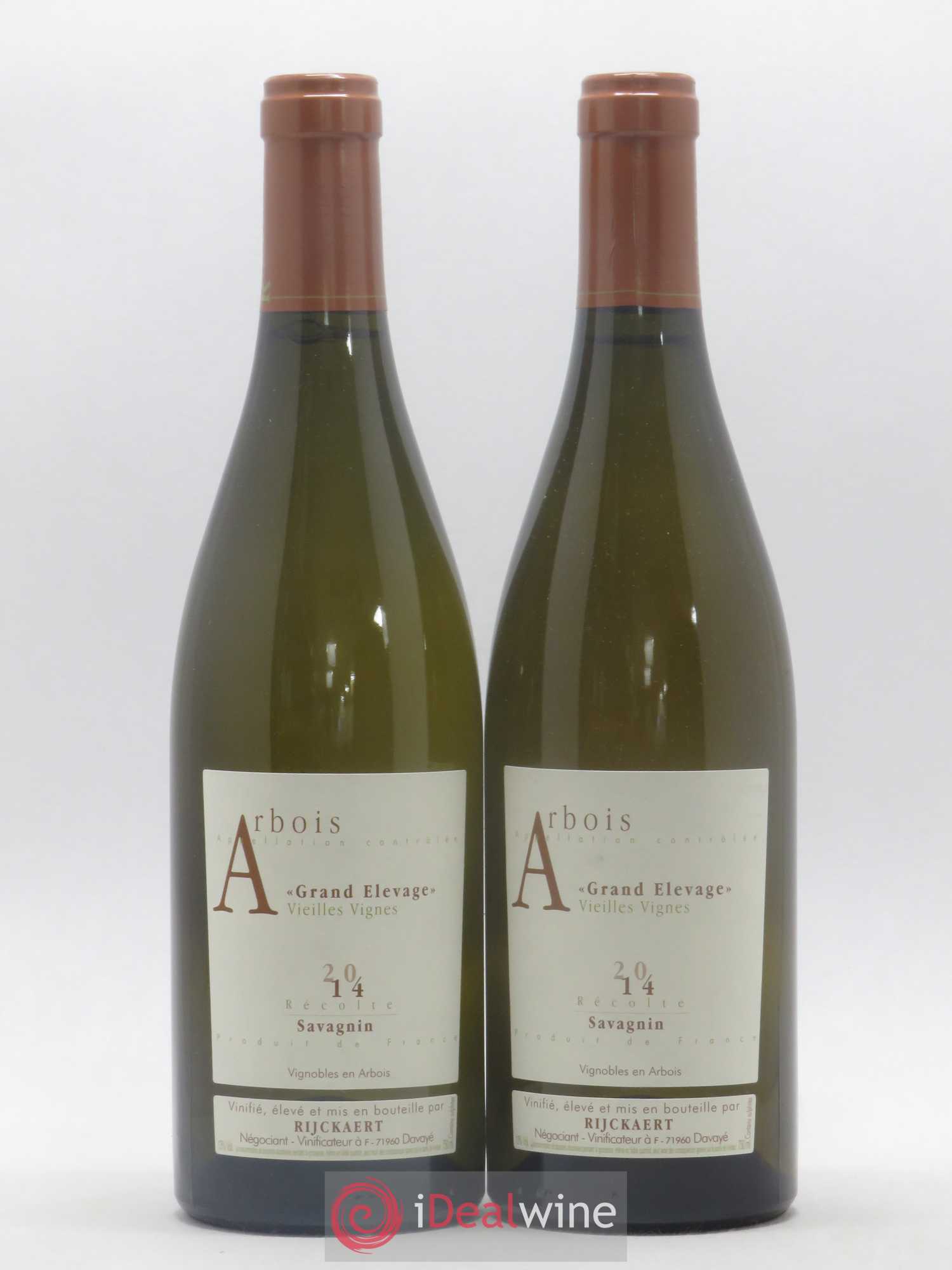 Arbois Grand Elevage Vieilles Vignes Rijckaert 2014 - Lot de 2 bouteilles - 0