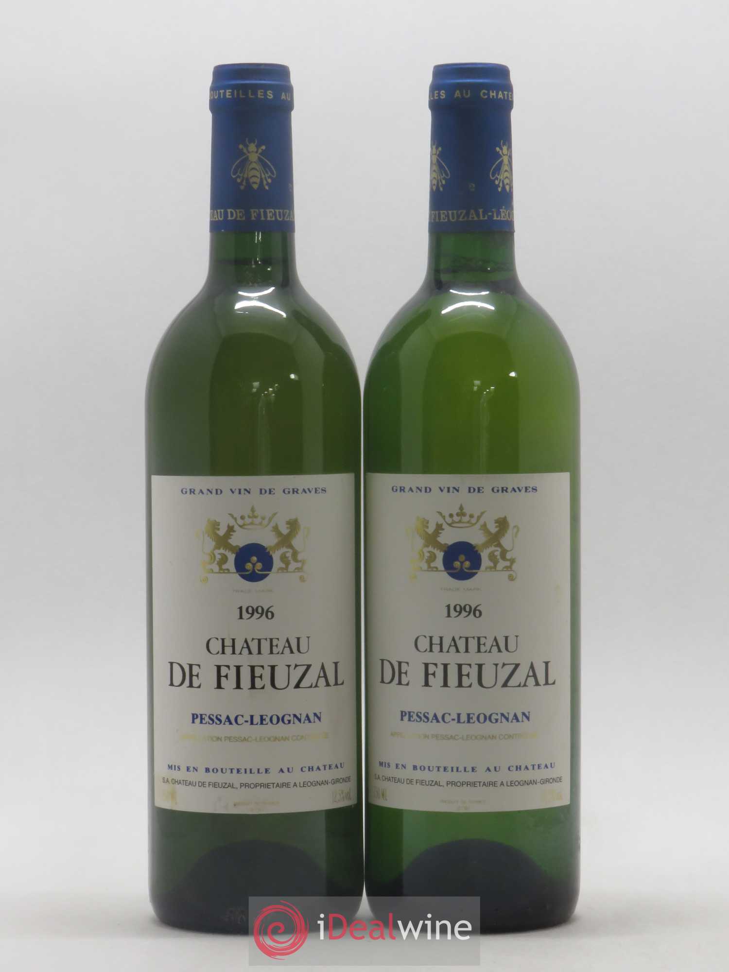 Château de Fieuzal 1996 - Lot de 2 bouteilles - 0