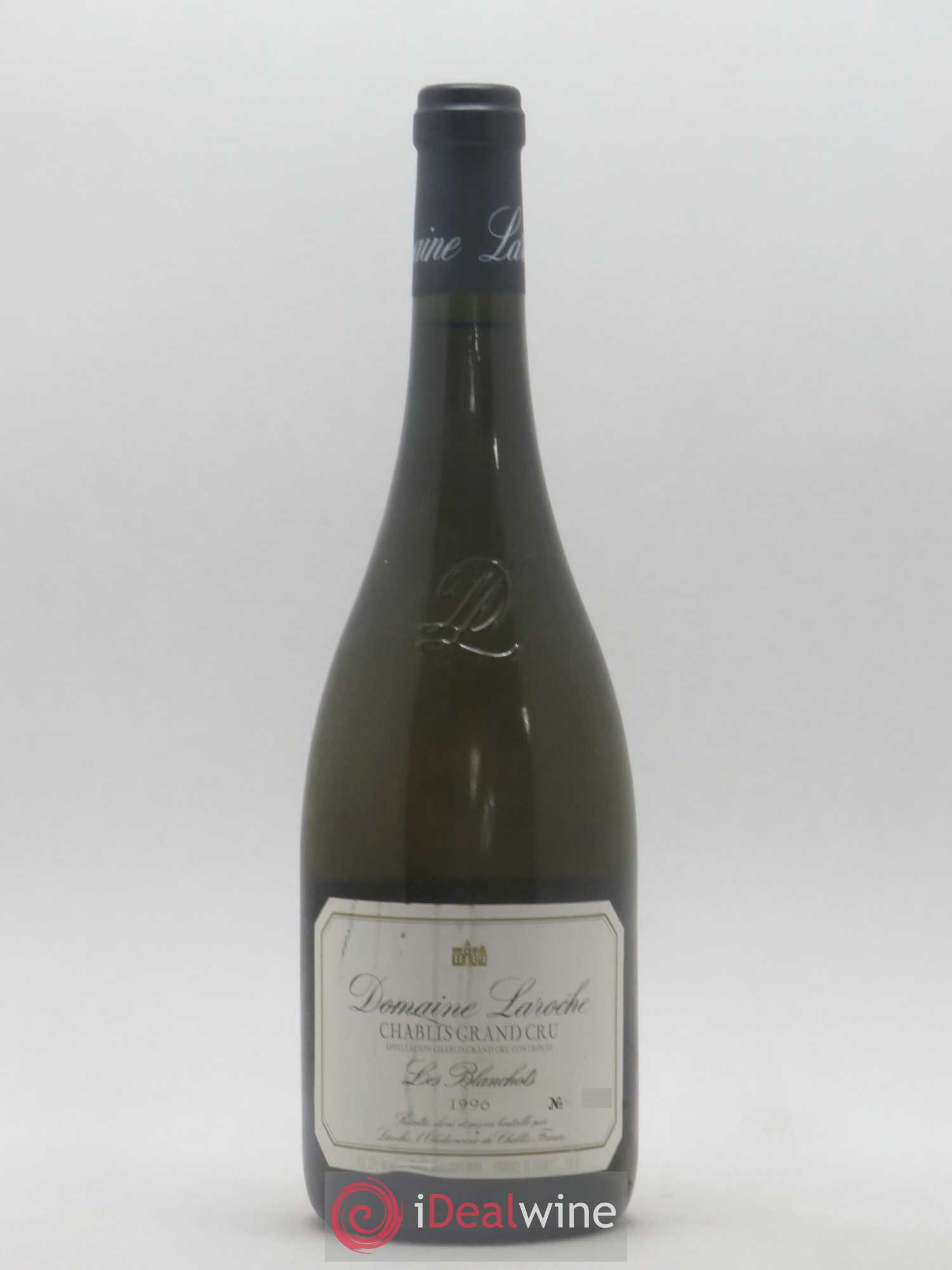 Chablis Grand Cru Les Blanchots Domaine Laroche 1996 - Lot de 1 bouteille - 0