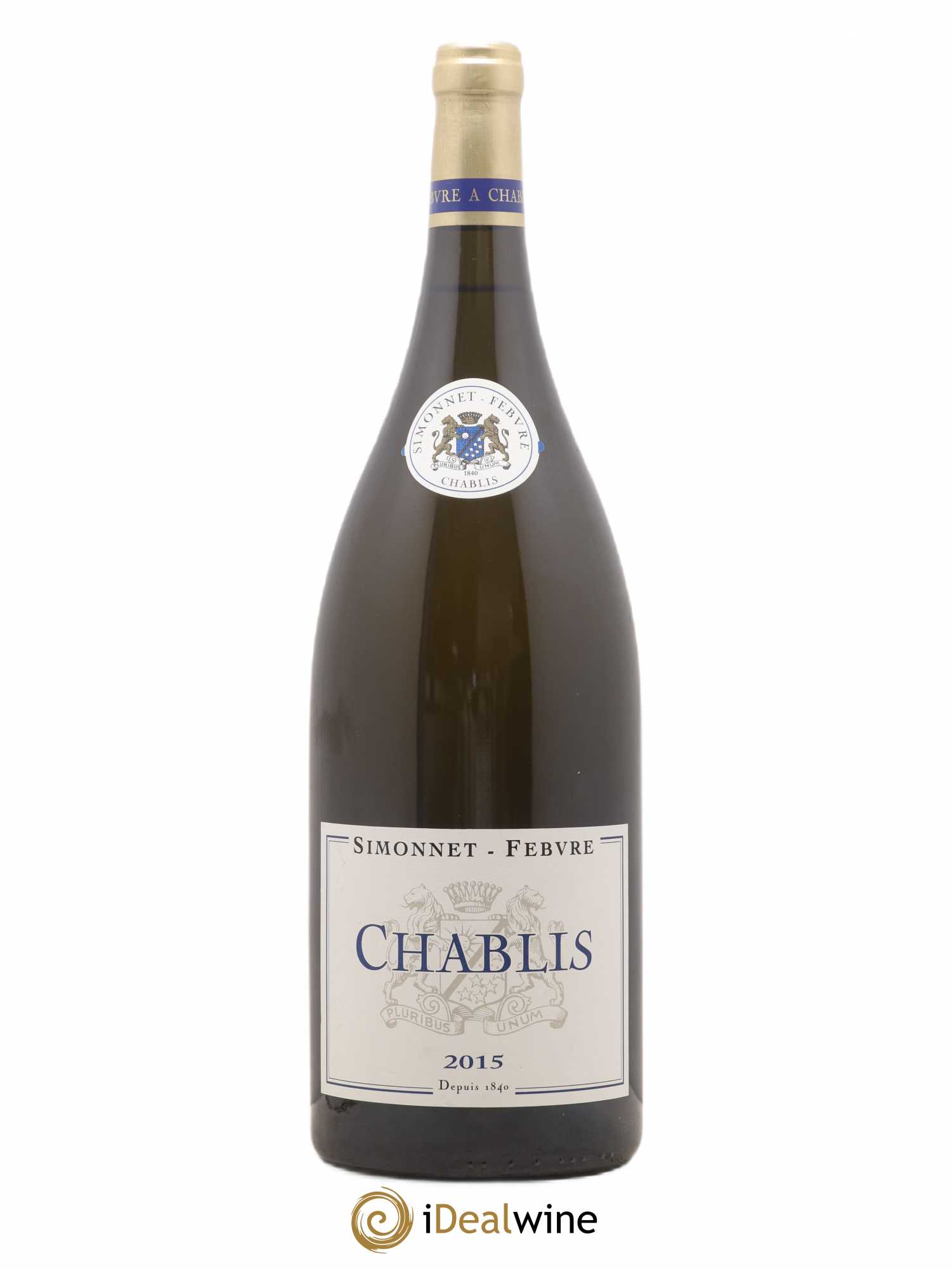 Chablis Simonnet Febvre 2015 - Posten von 1 Magnum - 0