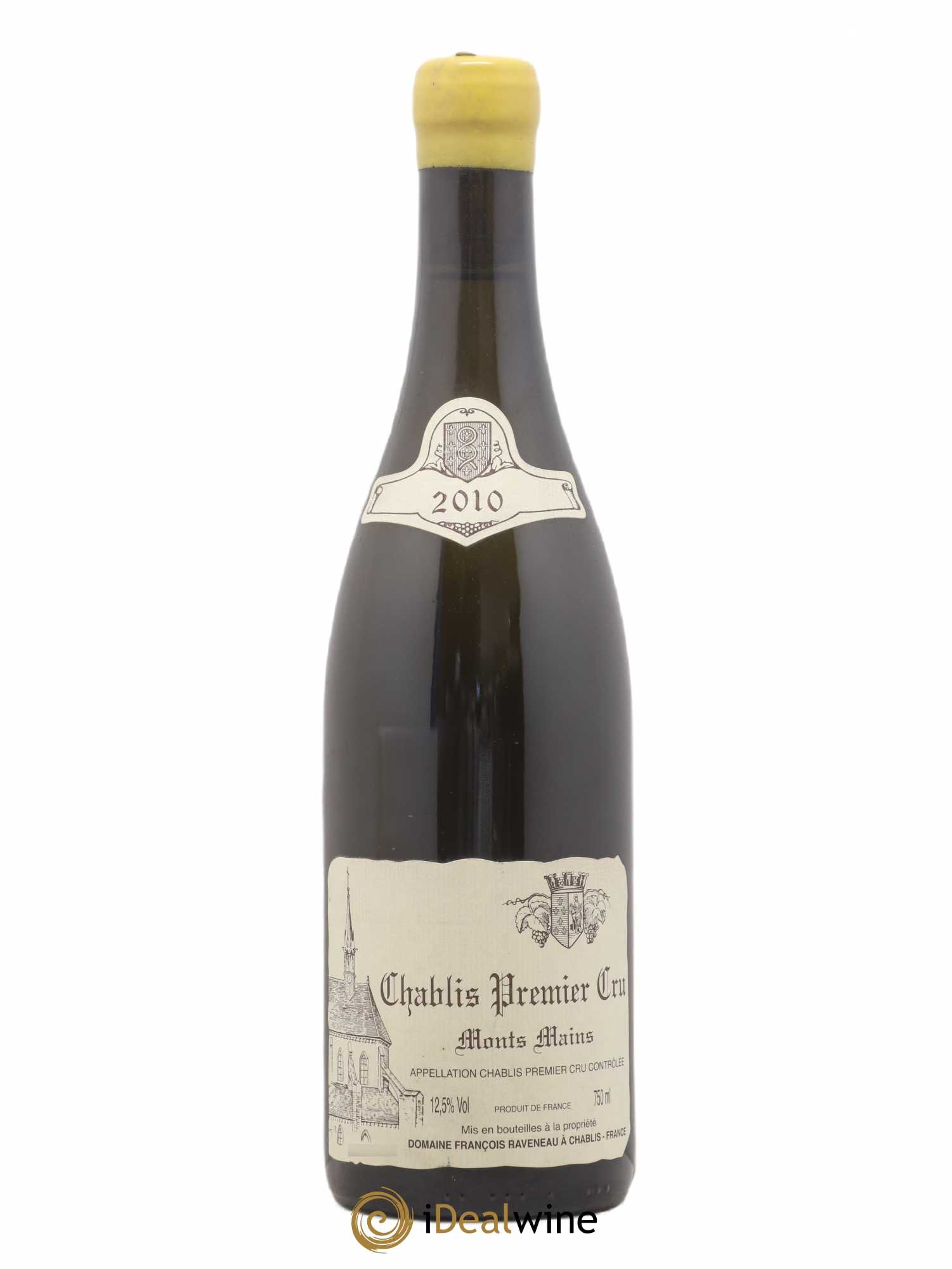 Chablis 1er Cru Monts Mains Raveneau (Domaine) 2010 - Lot de 1 bouteille - 0