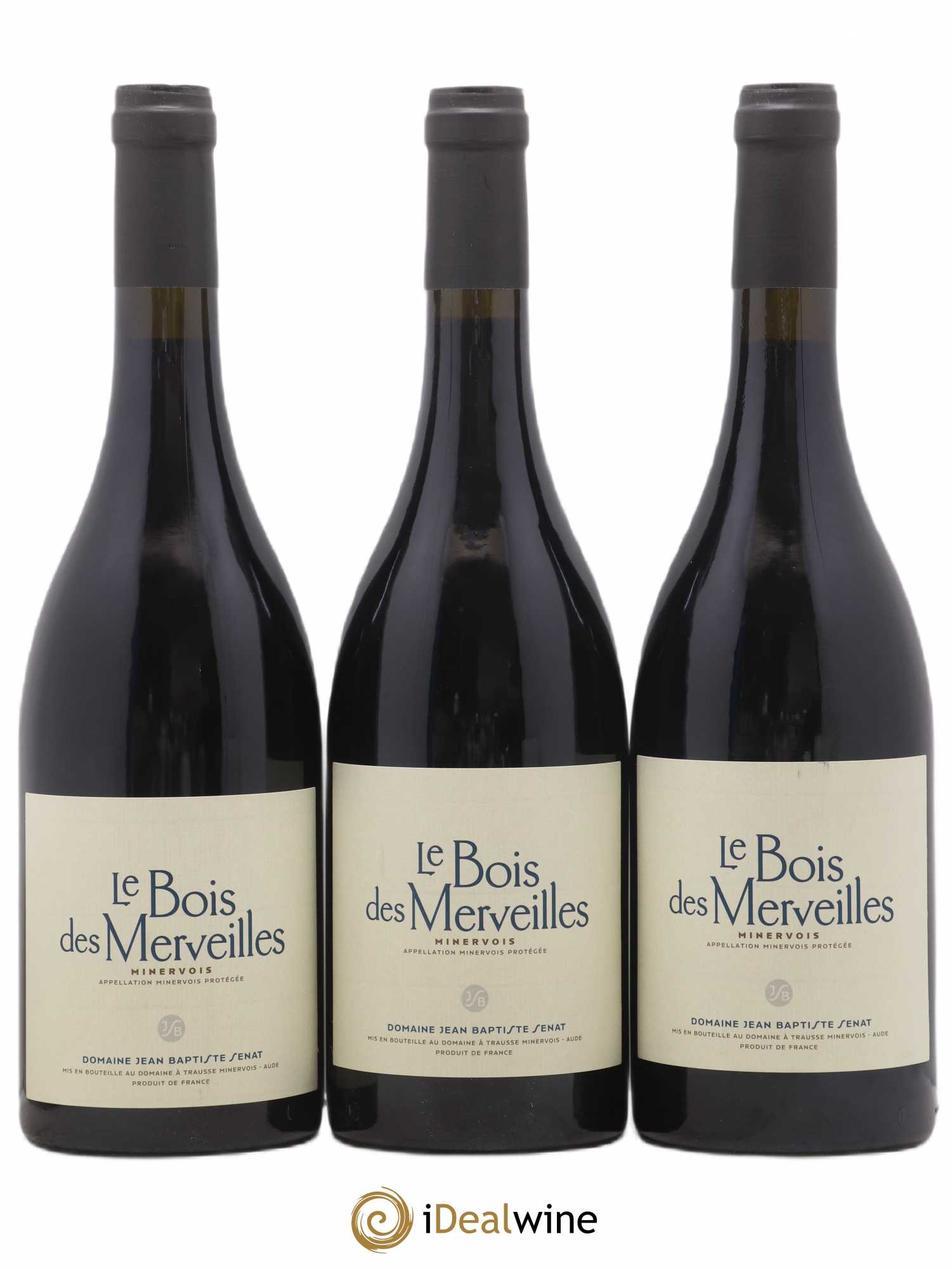 Minervois Le Bois des Merveilles Jean-Baptiste Sénat 2016 - Lot de 3 bouteilles - 0