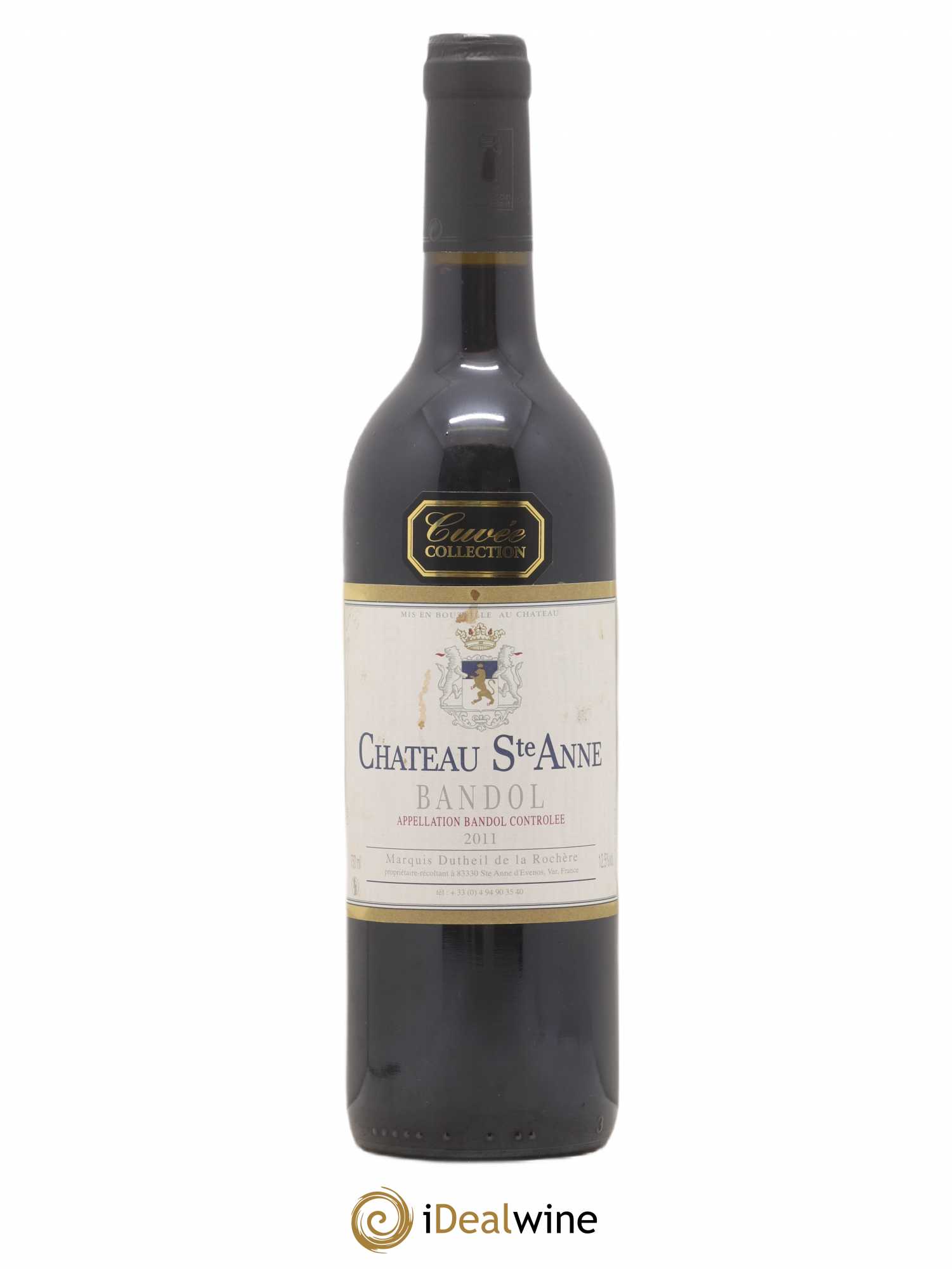 Bandol Cuvée Collection Château Sainte Anne 2011 - Lot de 1 bouteille - 0