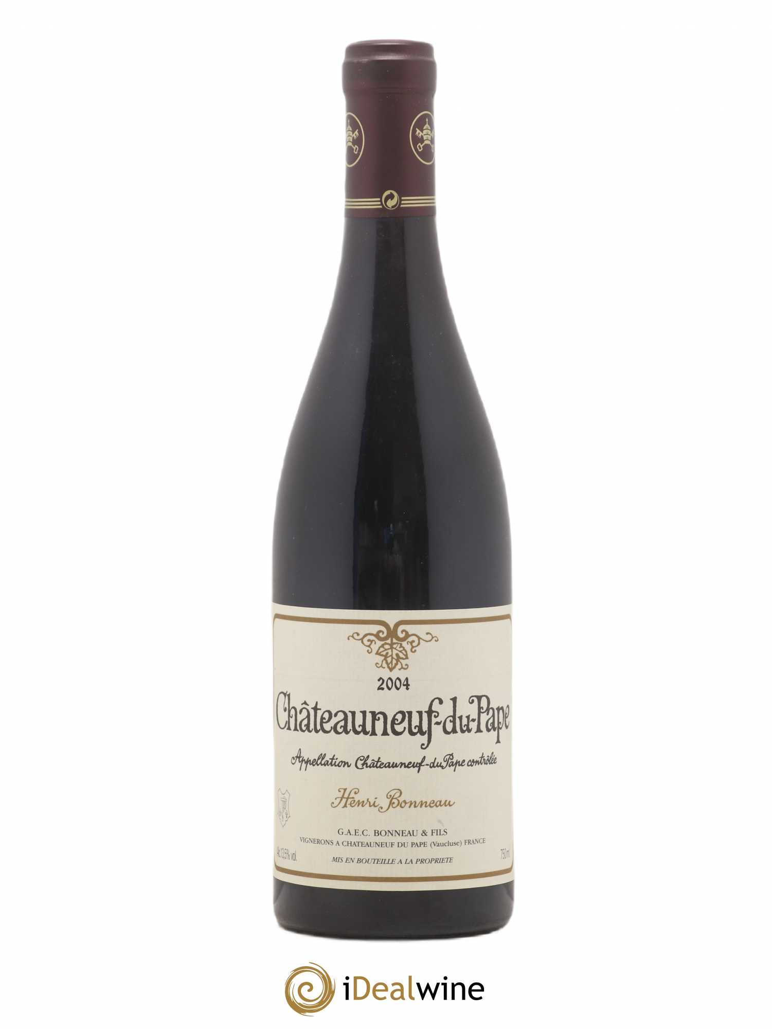 Châteauneuf-du-Pape Henri Bonneau Henri Bonneau & Fils 2004 - Lot de 1 bouteille - 0