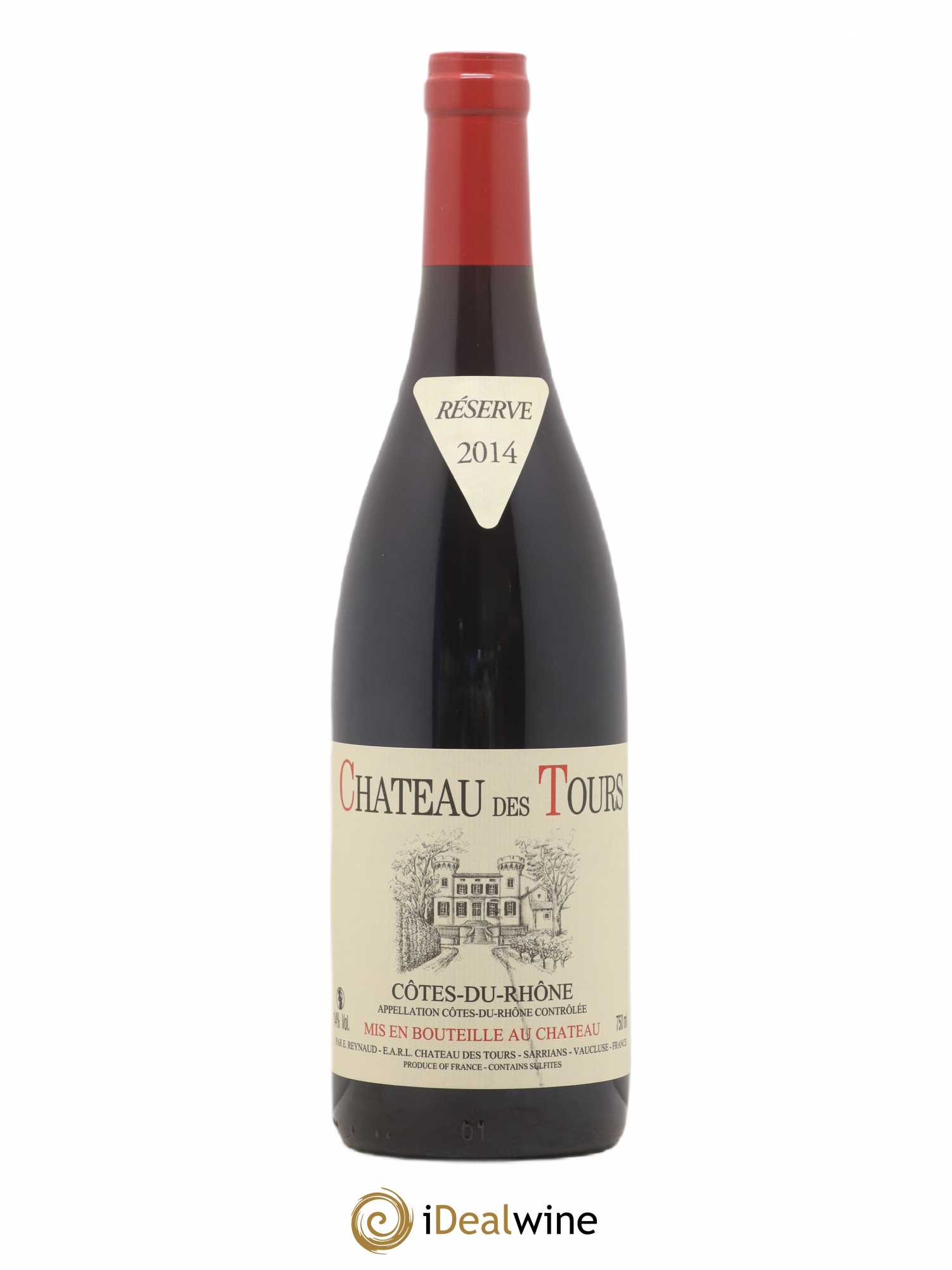 Côtes-du-Rhône Château des Tours Emmanuel Reynaud 2014 - Lot de 1 bouteille - 0