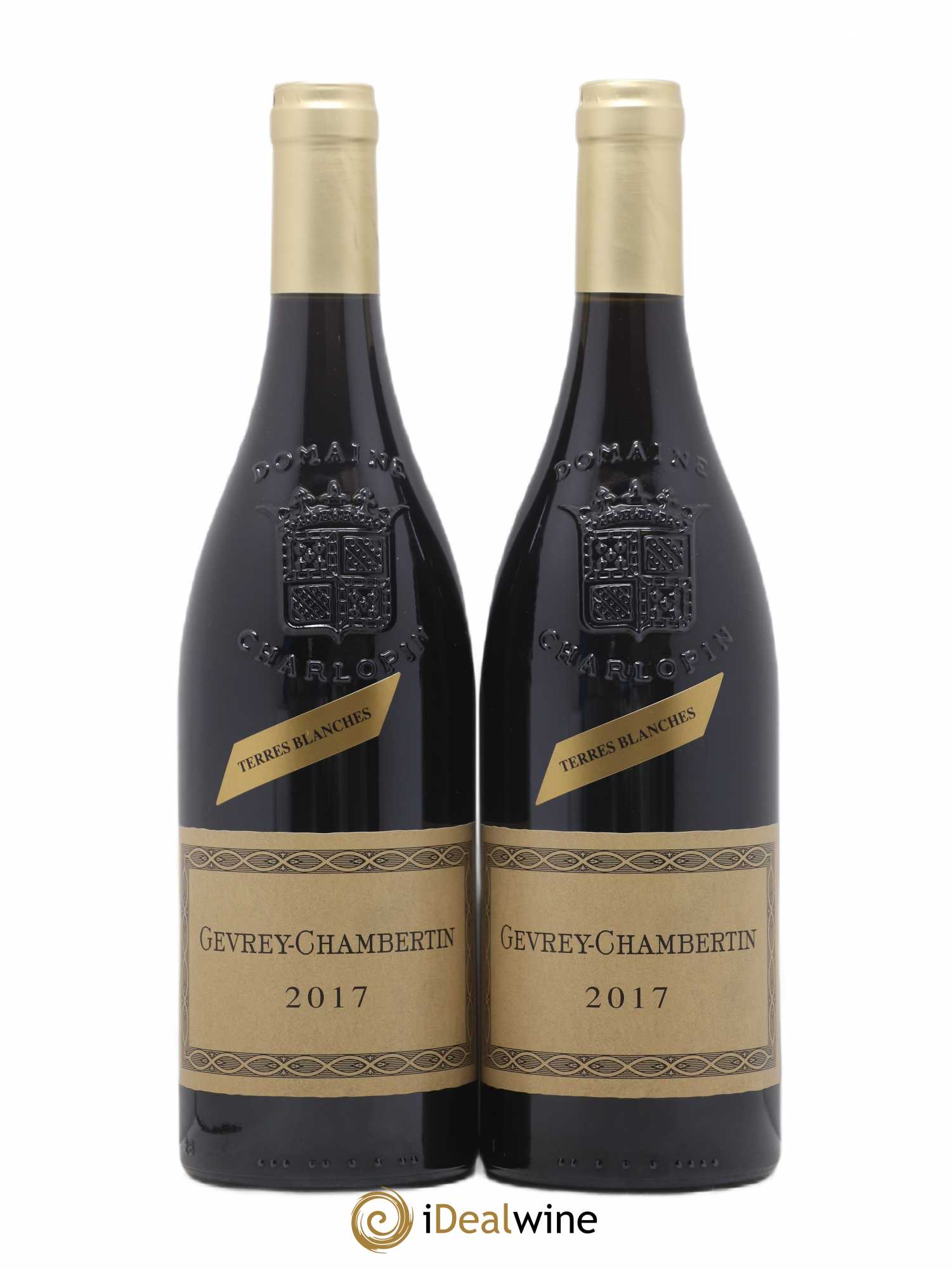 Gevrey-Chambertin Terres Blanches Philippe Charlopin 2017 - Lot de 2 bouteilles - 0