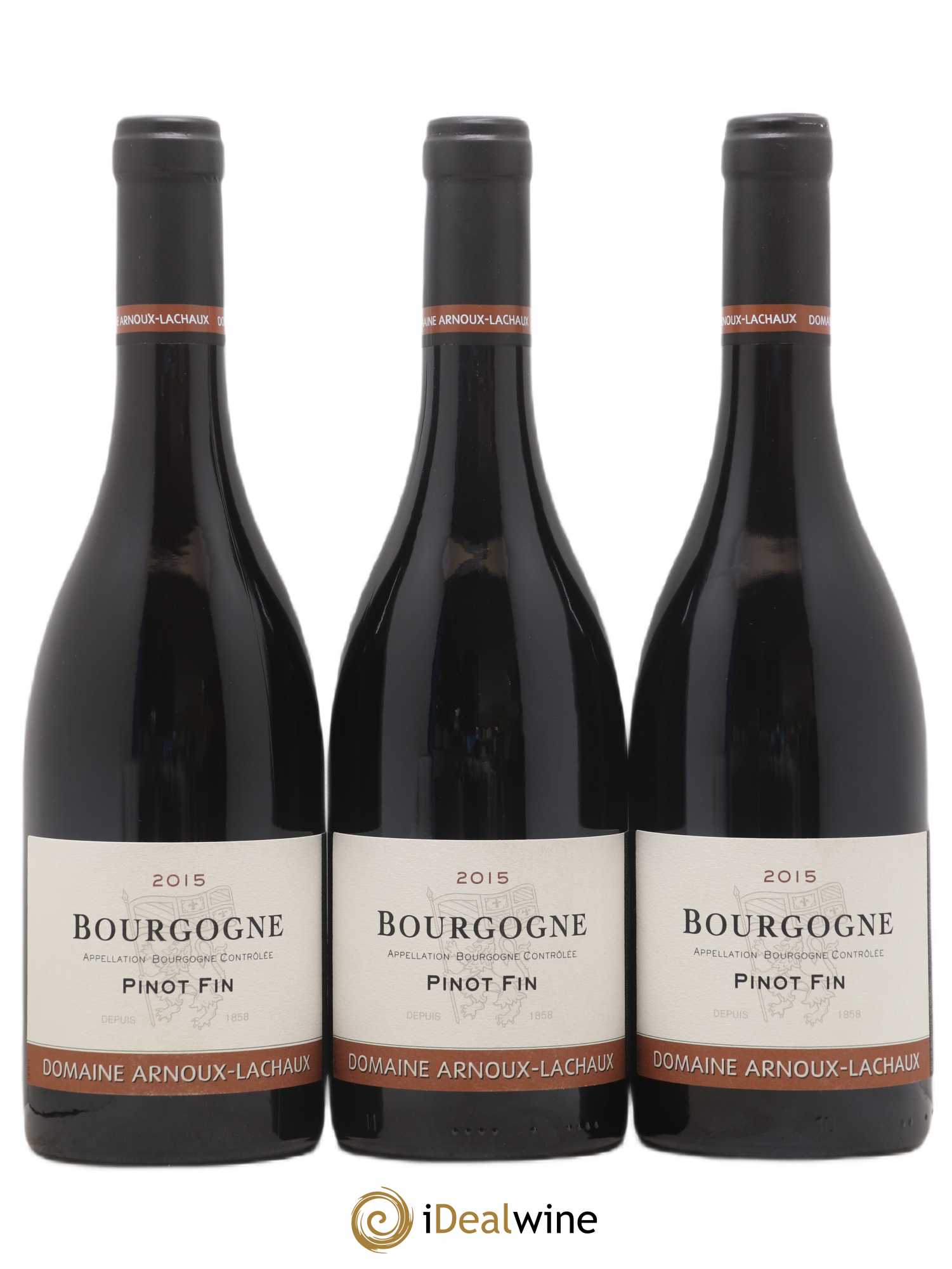 Bourgogne Pinot Fin Arnoux-Lachaux (Domaine) 2015 - Lot de 3 bouteilles - 0
