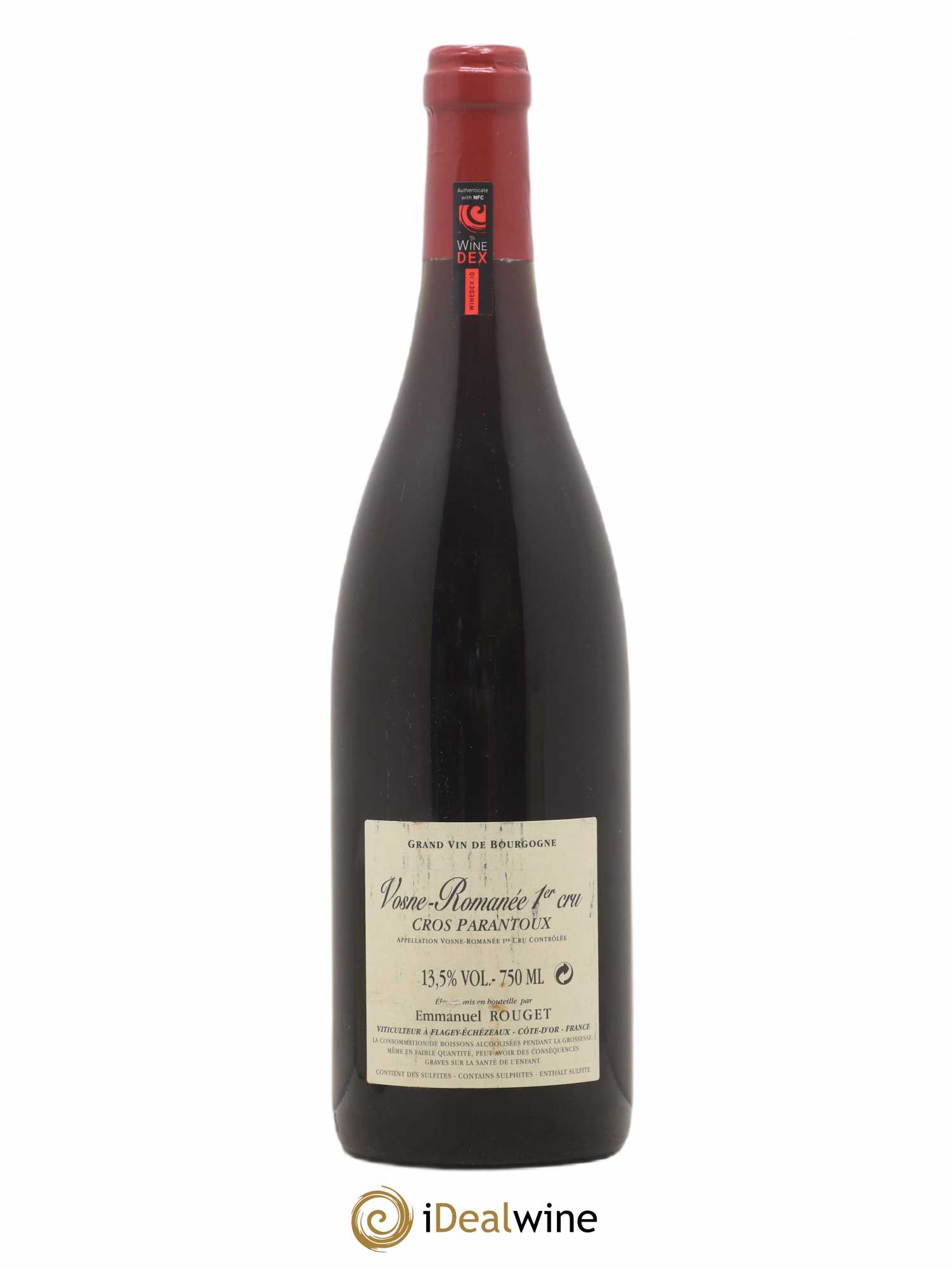Vosne-Romanée 1er Cru Cros Parantoux Emmanuel Rouget 2006 - Lot de 1 bouteille - 1