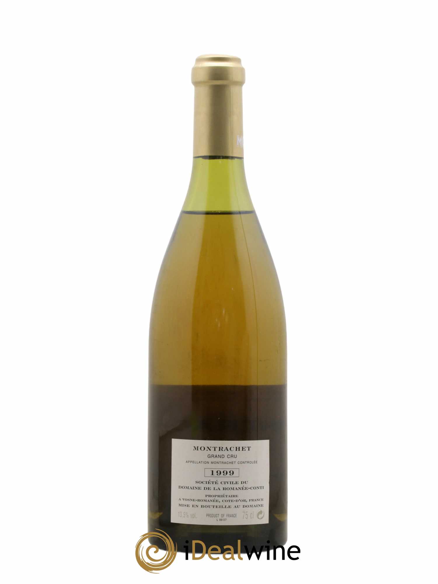 Montrachet Grand Cru Domaine de la Romanée-Conti 1999 - Lot de 1 bouteille - 2