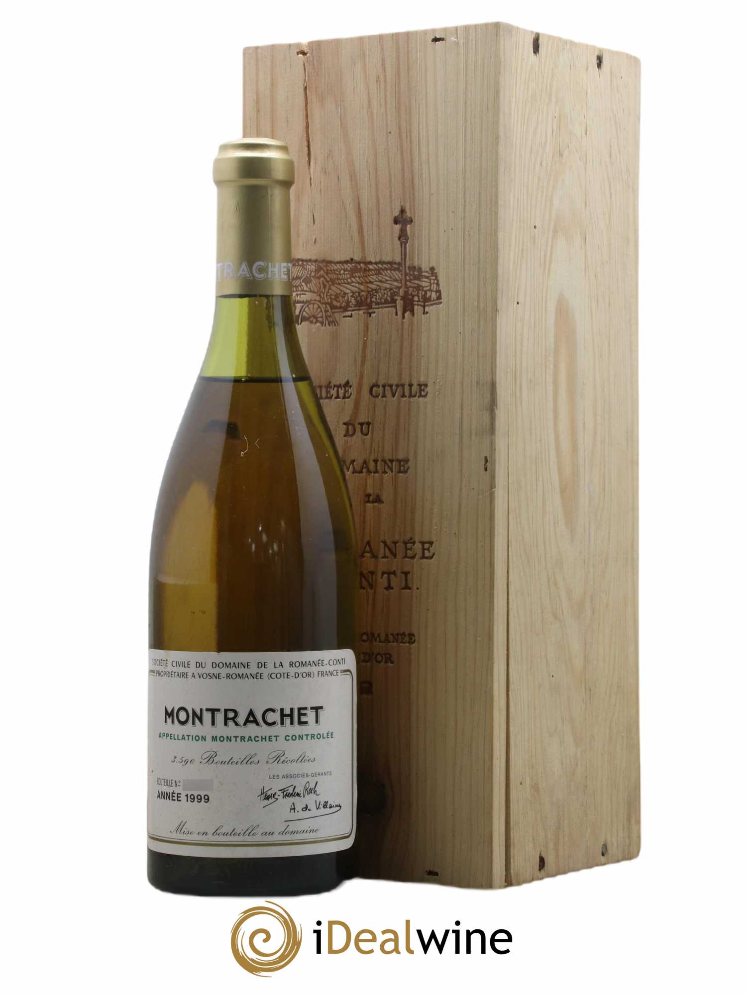 Montrachet Grand Cru Domaine de la Romanée-Conti 1999 - Lot de 1 bouteille - 0