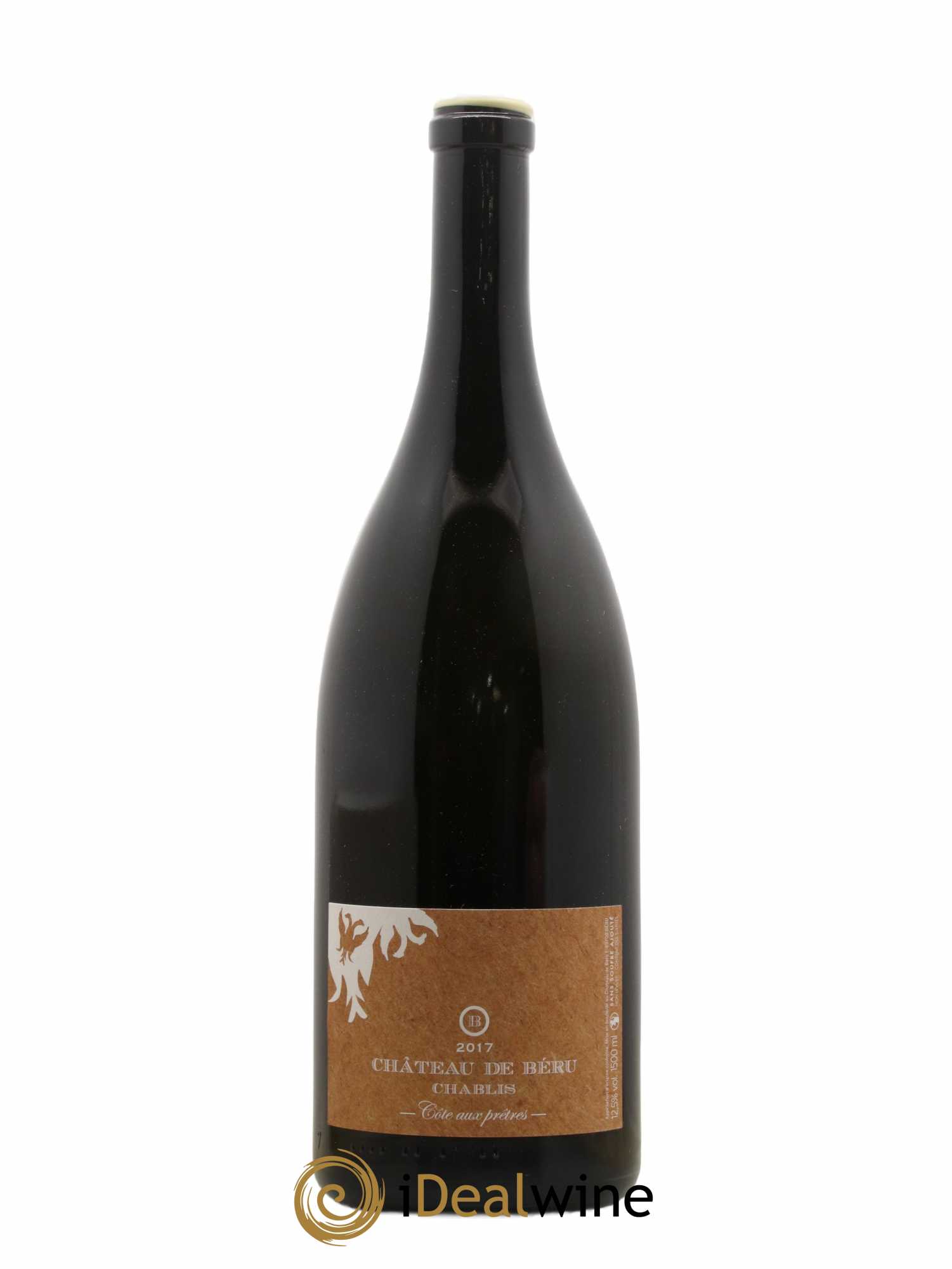 Chablis Côte aux prêtres Château de Béru 2017 - Lot de 1 magnum - 0