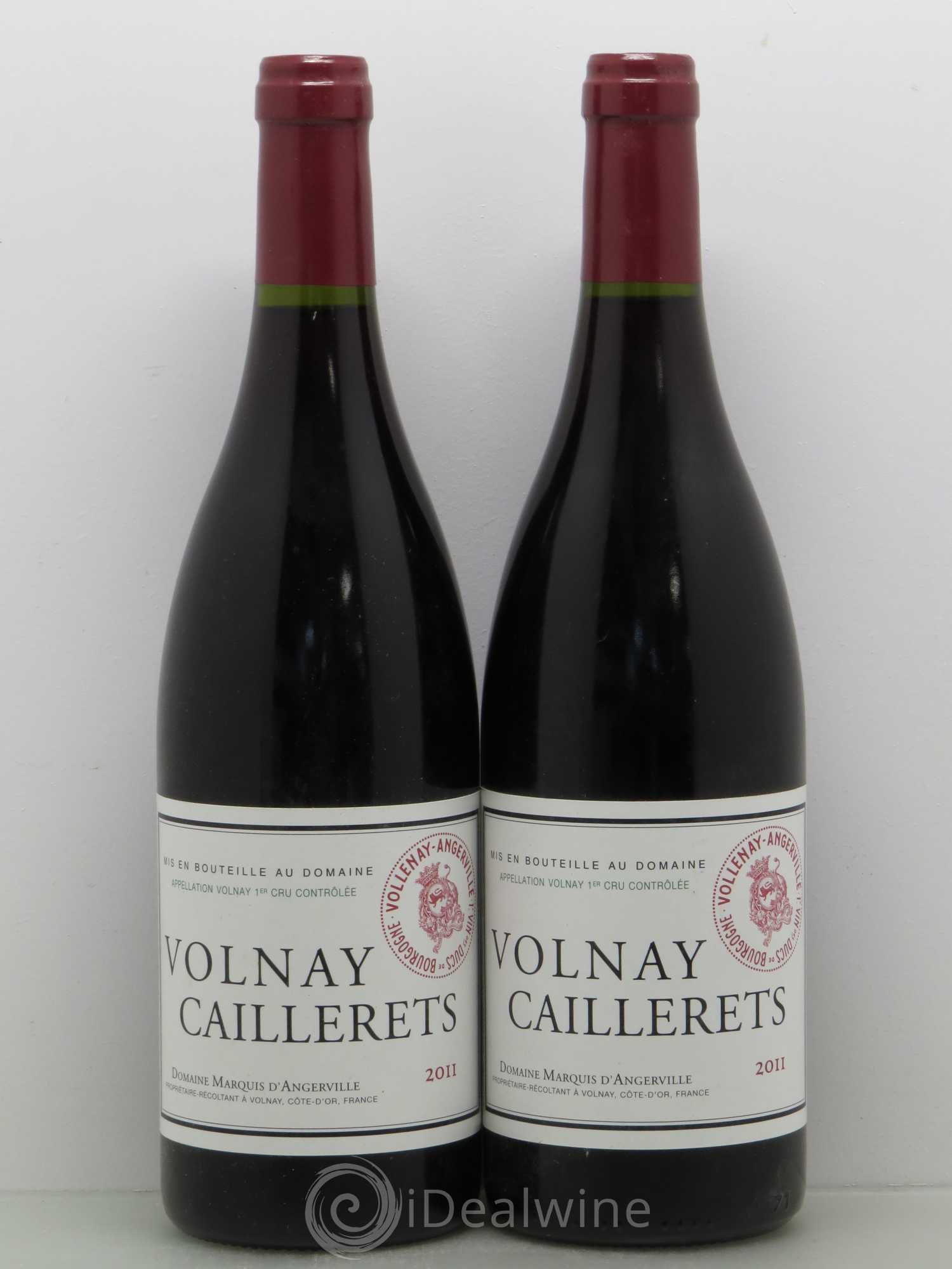 Volnay 1er Cru Caillerets D'Angerville 2011 - Lot de 2 bouteilles - 0