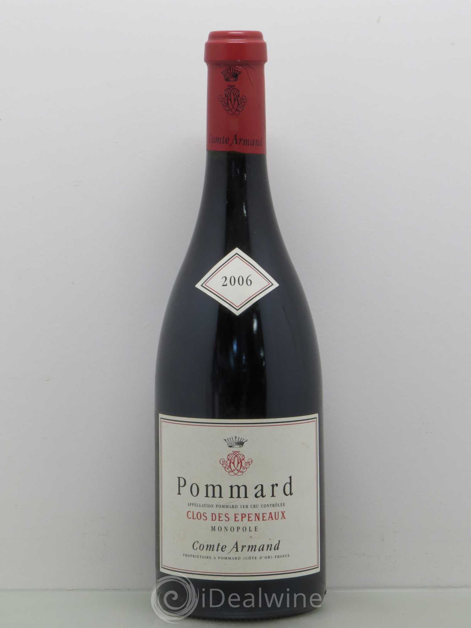 Pommard 1er Cru Clos des Epeneaux Comte Armand 2006 - Lot de 1 bouteille - 0