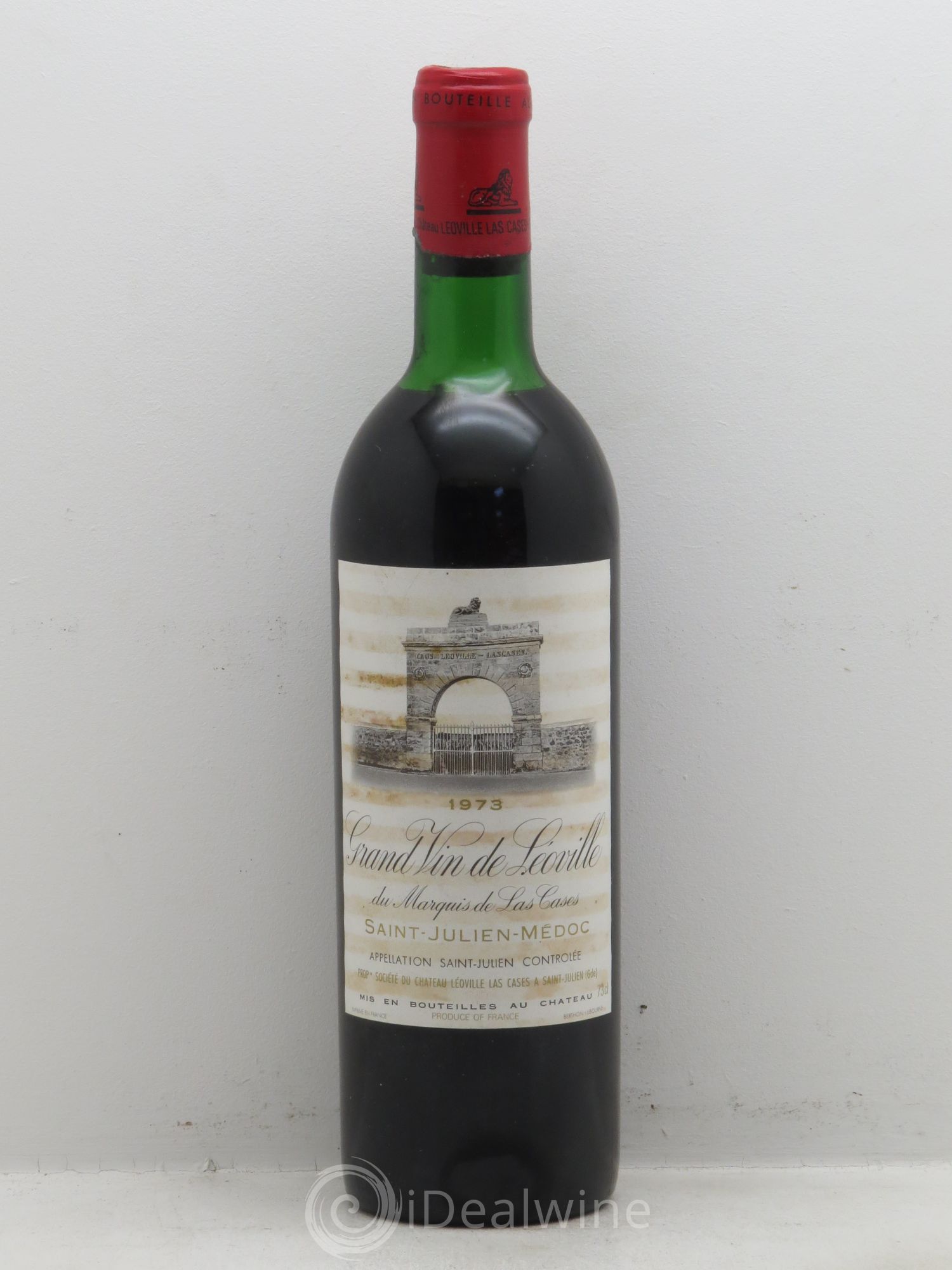 Château Léoville Las Cases 2ème Grand Cru Classé 1973 - Lot de 1 bouteille - 0
